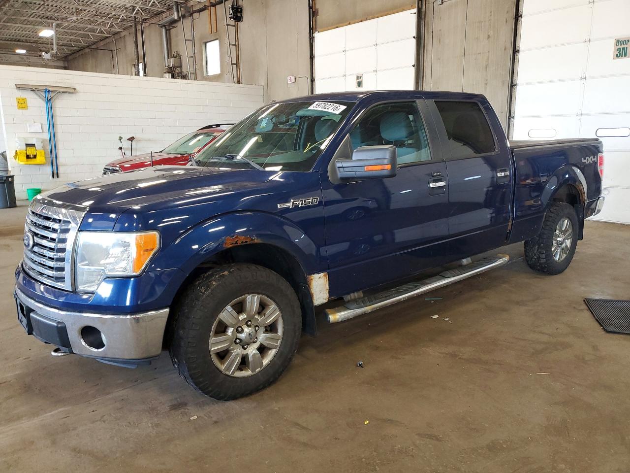 2011 Ford F150 Supercrew Blue vin: 1FTFW1EF3BFB10696