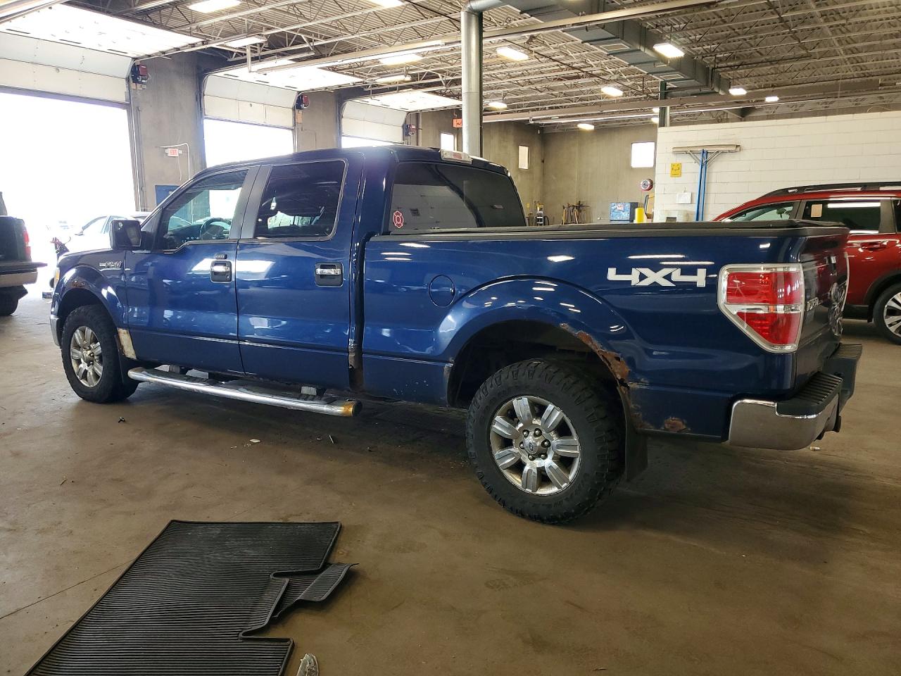 2011 Ford F150 Supercrew Blue vin: 1FTFW1EF3BFB10696