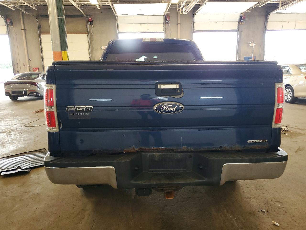 2011 Ford F150 Supercrew Blue vin: 1FTFW1EF3BFB10696
