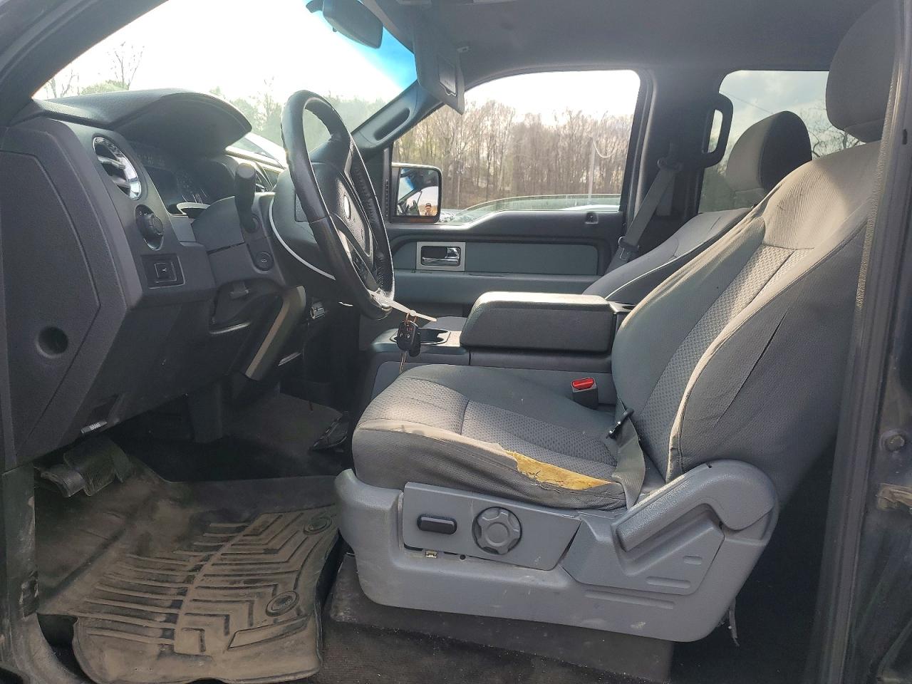 2011 Ford F150 Supercrew Black vin: 1FTFW1EF3BFC76281