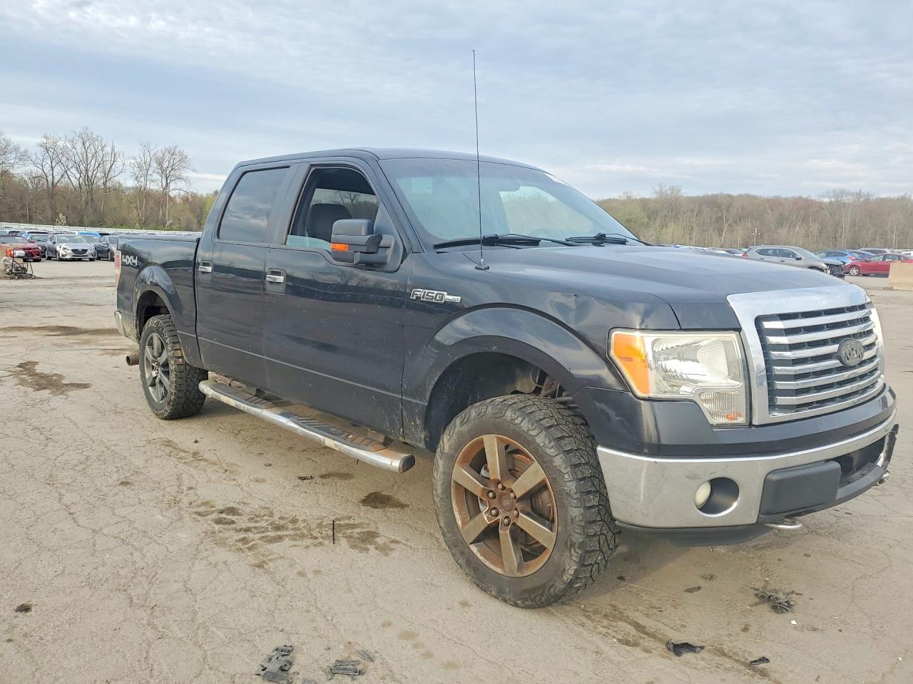 2011 Ford F150 Supercrew Black vin: 1FTFW1EF3BFC76281