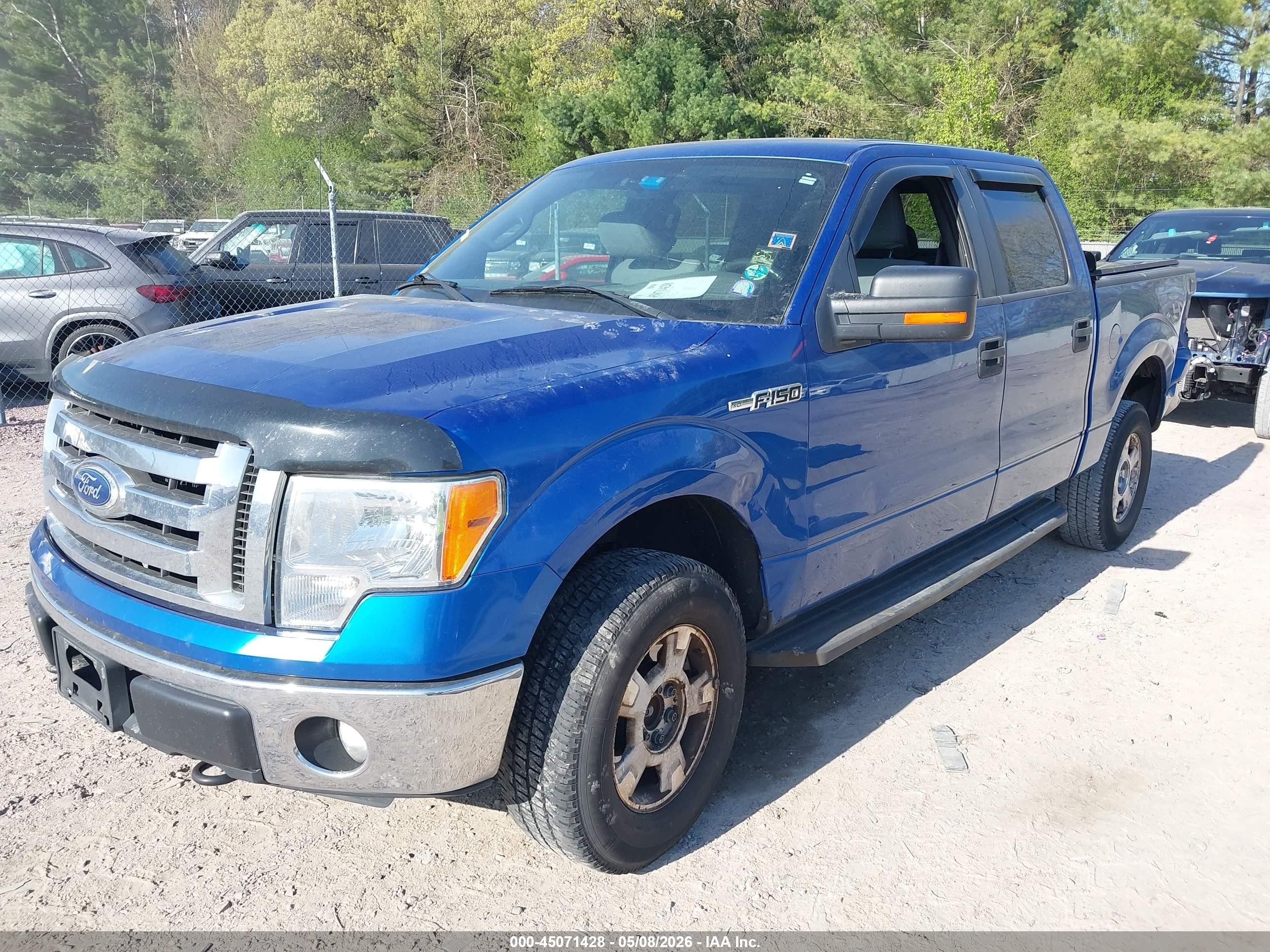 2011 Ford F-150 Xlt Blue vin: 1FTFW1EF3BKD23820
