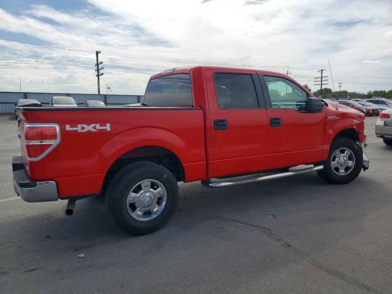 2011 Ford F150 Supercrew Red vin: 1FTFW1EF3BKD57367