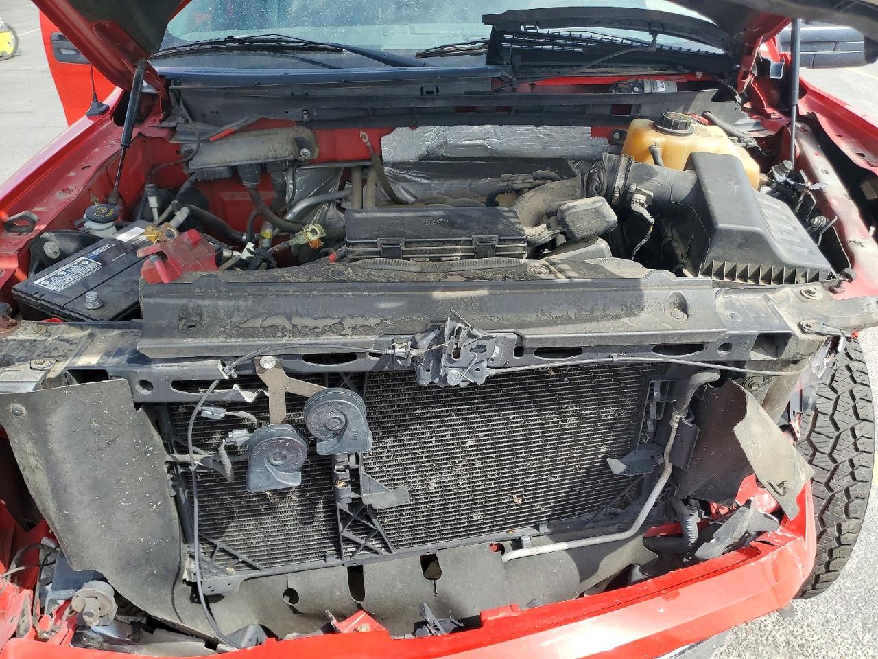 2011 Ford F150 Supercrew Red vin: 1FTFW1EF3BKD57367