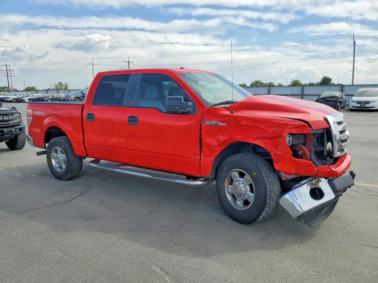 2011 Ford F150 Supercrew Red vin: 1FTFW1EF3BKD57367