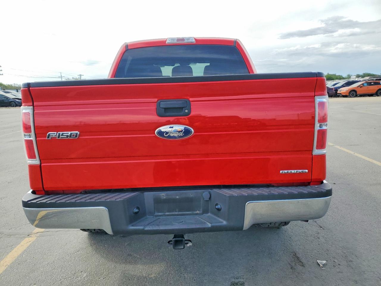 2011 Ford F150 Supercrew Red vin: 1FTFW1EF3BKD57367