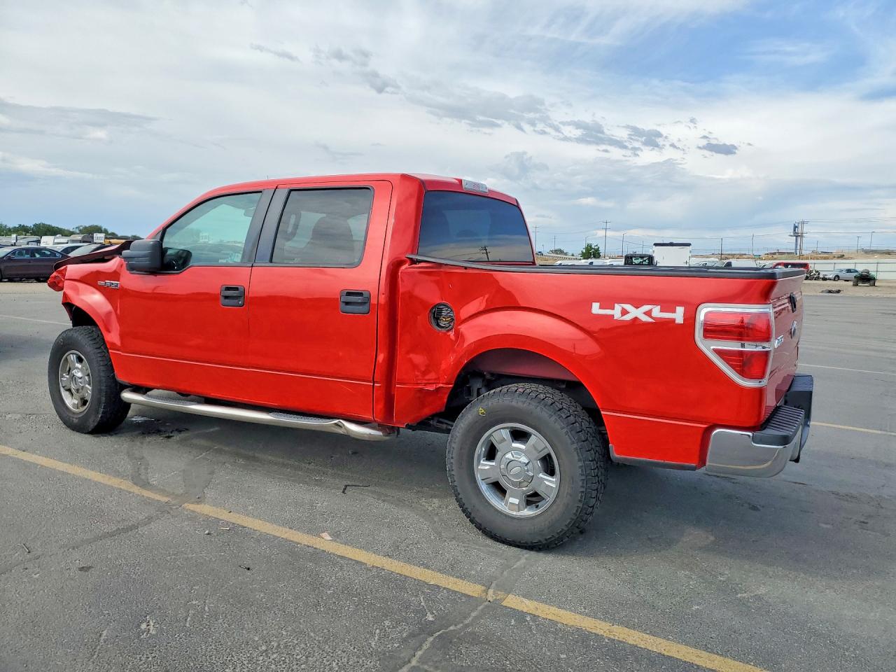 2011 Ford F150 Supercrew Red vin: 1FTFW1EF3BKD57367