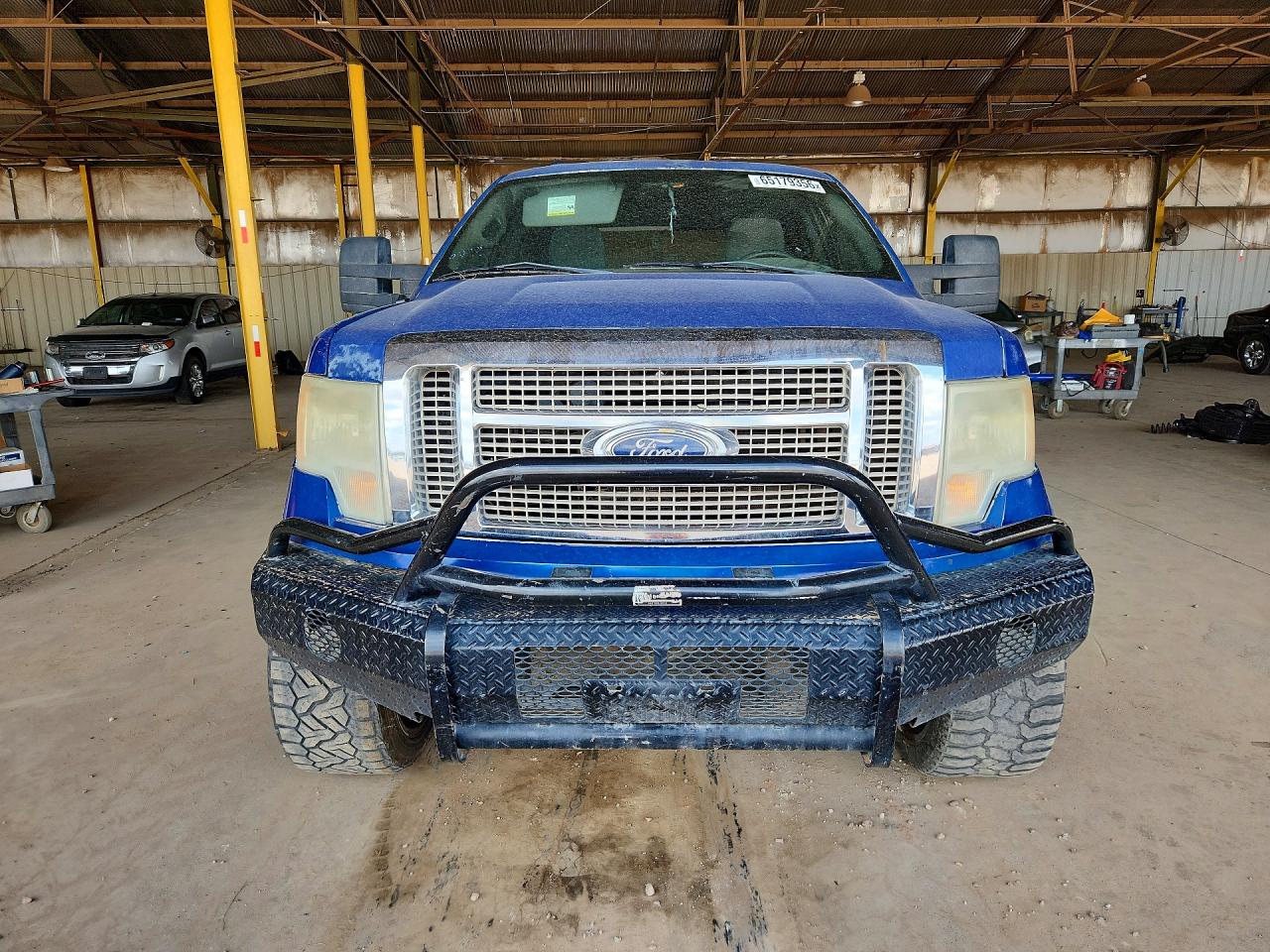 2011 Ford F150 Supercrew Blue vin: 1FTFW1EF3BKD93852
