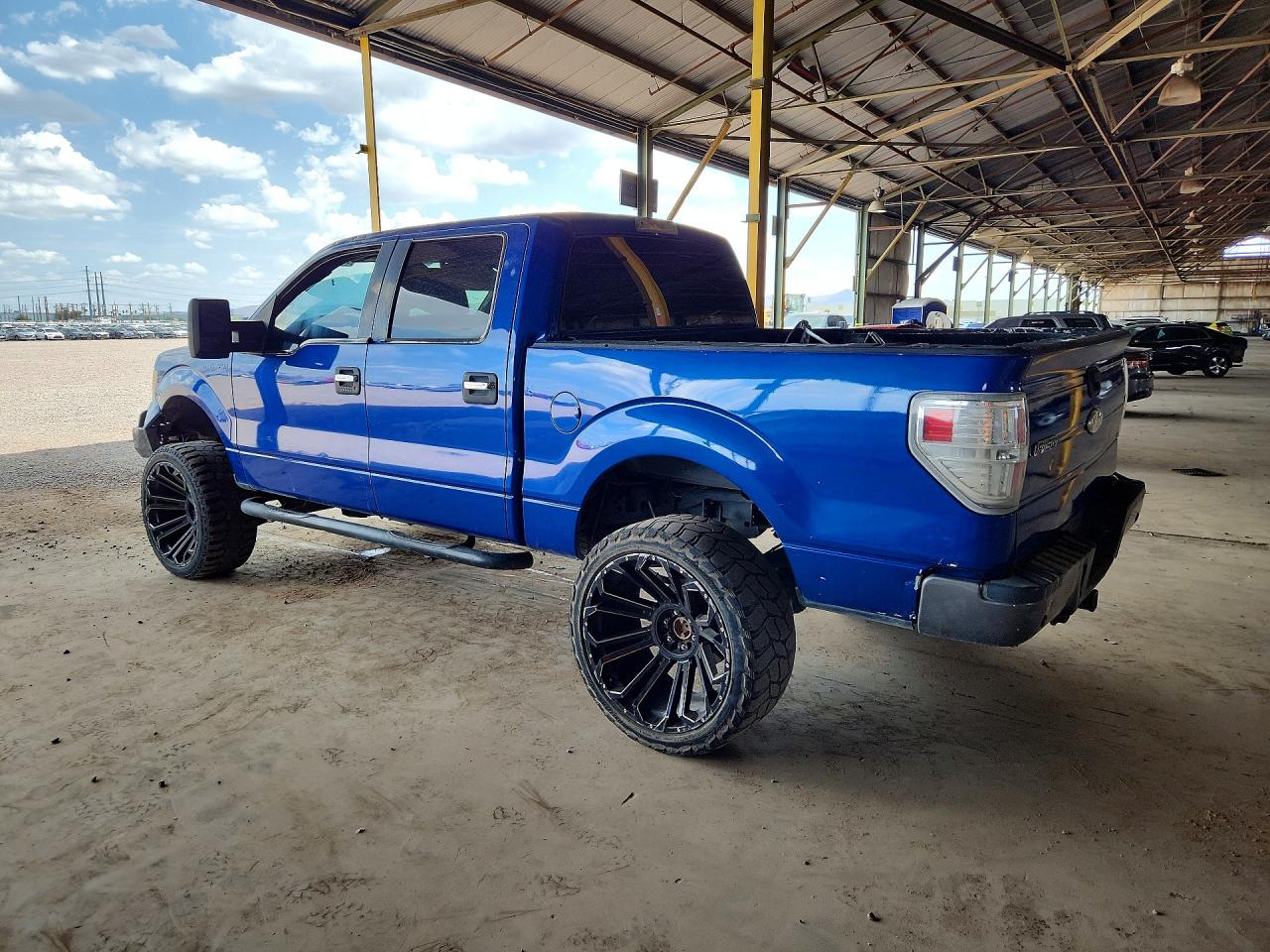 2011 Ford F150 Supercrew Blue vin: 1FTFW1EF3BKD93852