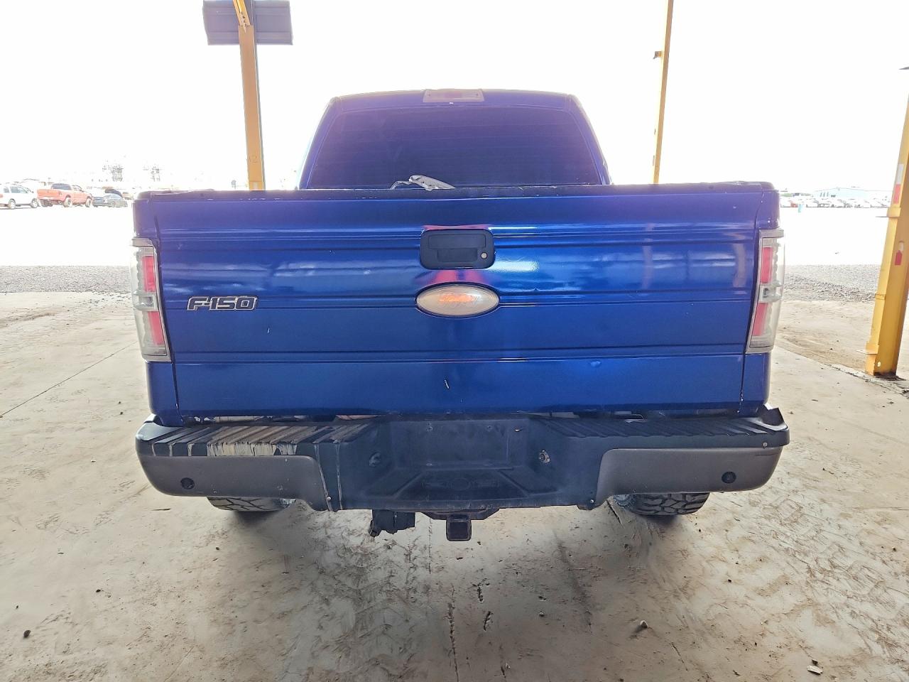 2011 Ford F150 Supercrew Blue vin: 1FTFW1EF3BKD93852