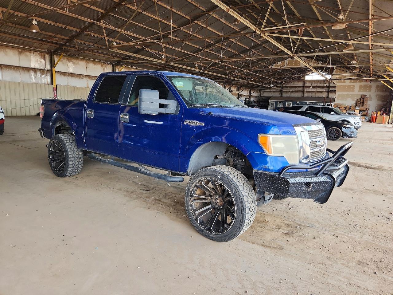 2011 Ford F150 Supercrew Blue vin: 1FTFW1EF3BKD93852