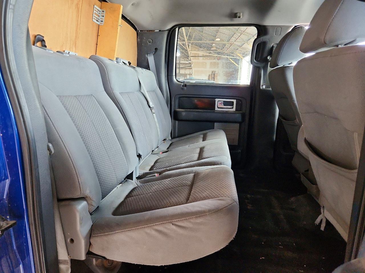 2011 Ford F150 Supercrew Blue vin: 1FTFW1EF3BKD93852