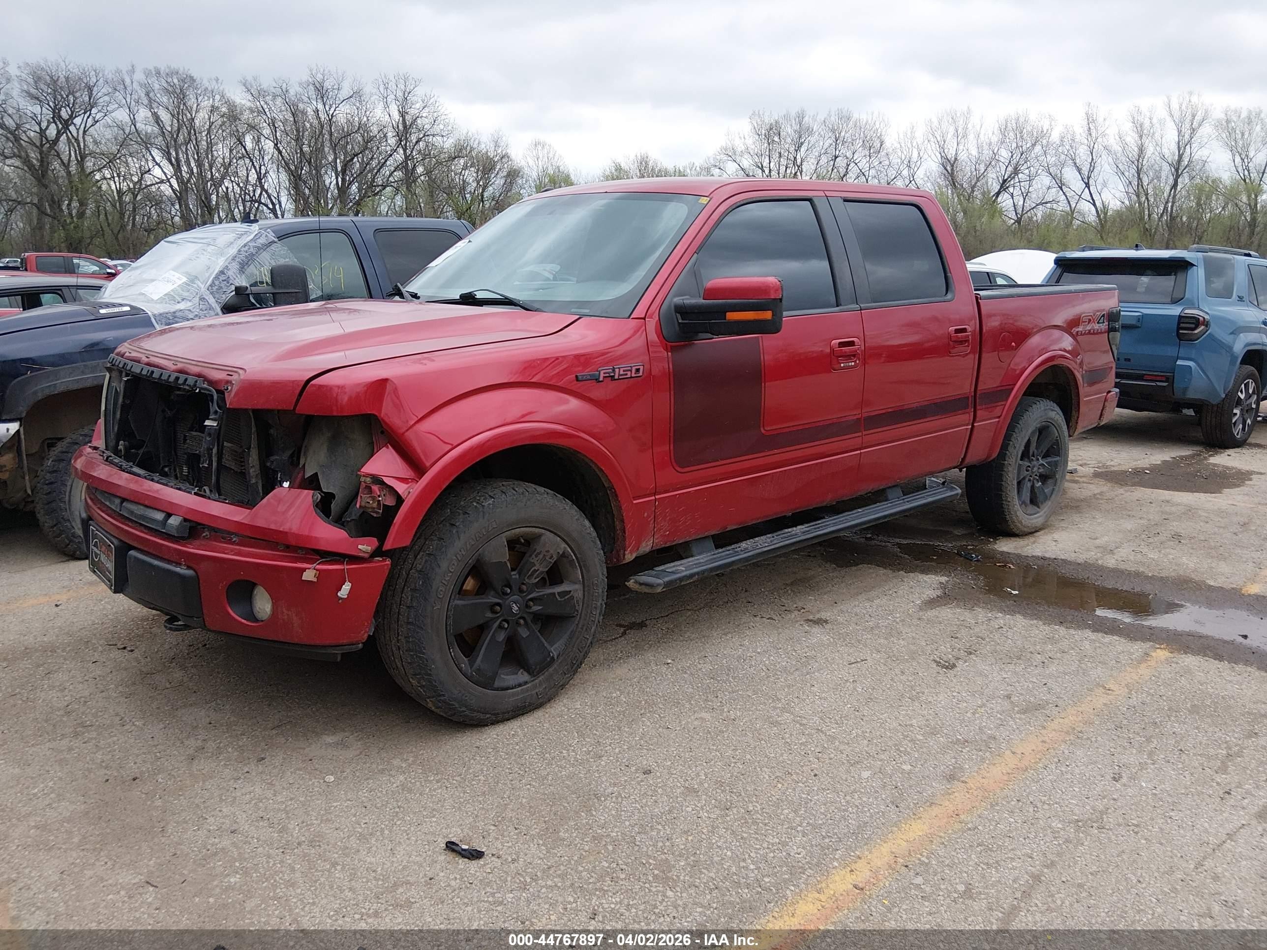 2012 Ford F-150 Fx4 Maroon vin: 1FTFW1EF3CFA12916