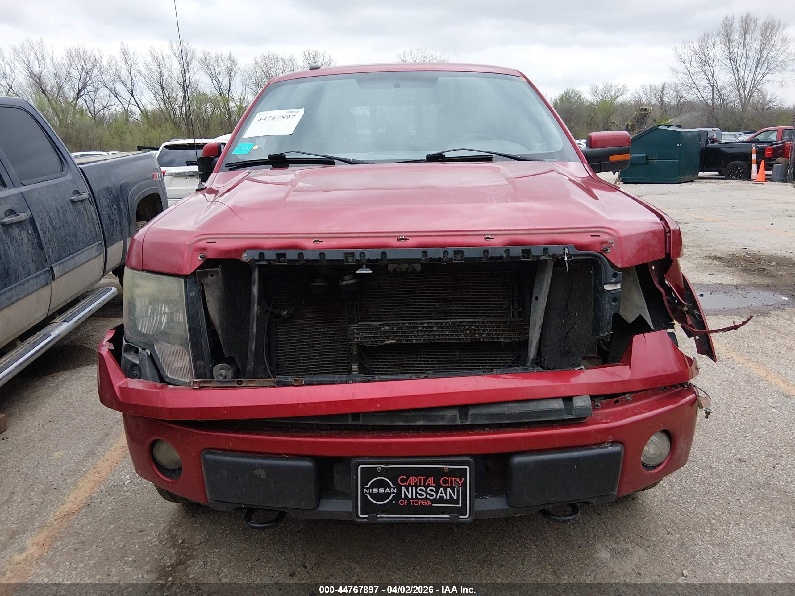 2012 Ford F-150 Fx4 Maroon vin: 1FTFW1EF3CFA12916