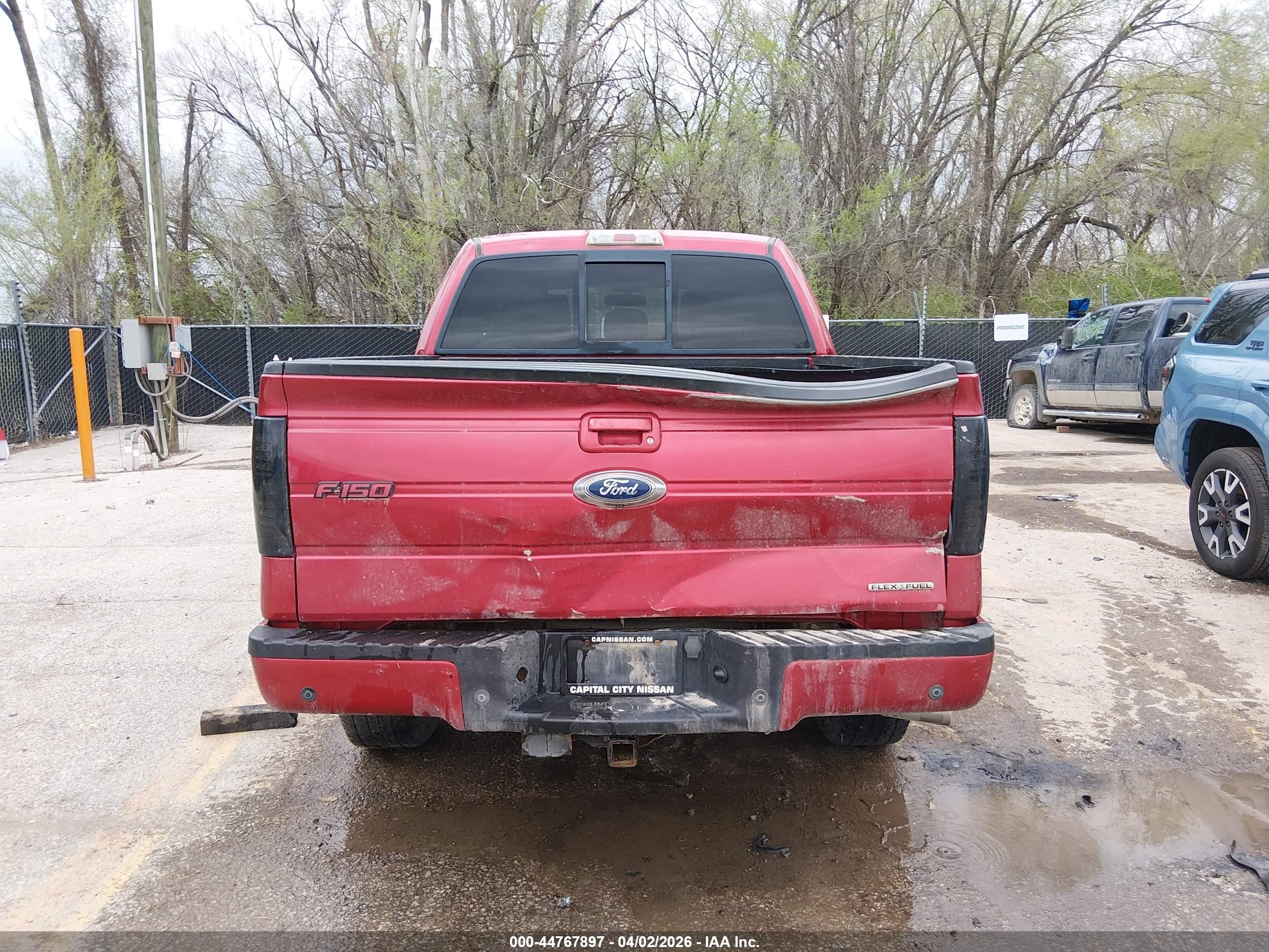 2012 Ford F-150 Fx4 Maroon vin: 1FTFW1EF3CFA12916