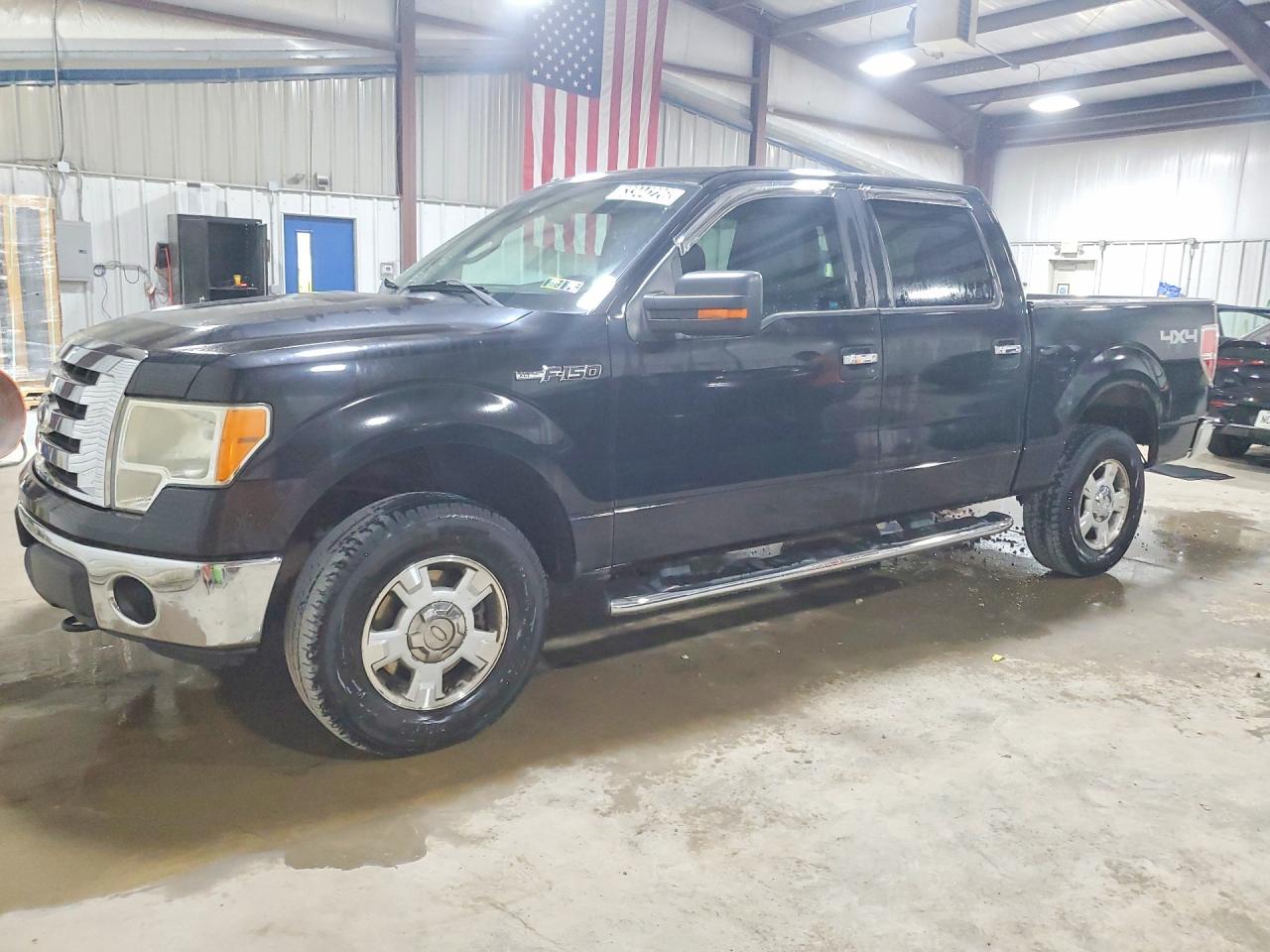 2012 Ford F150 Supercrew Black vin: 1FTFW1EF3CFA27920