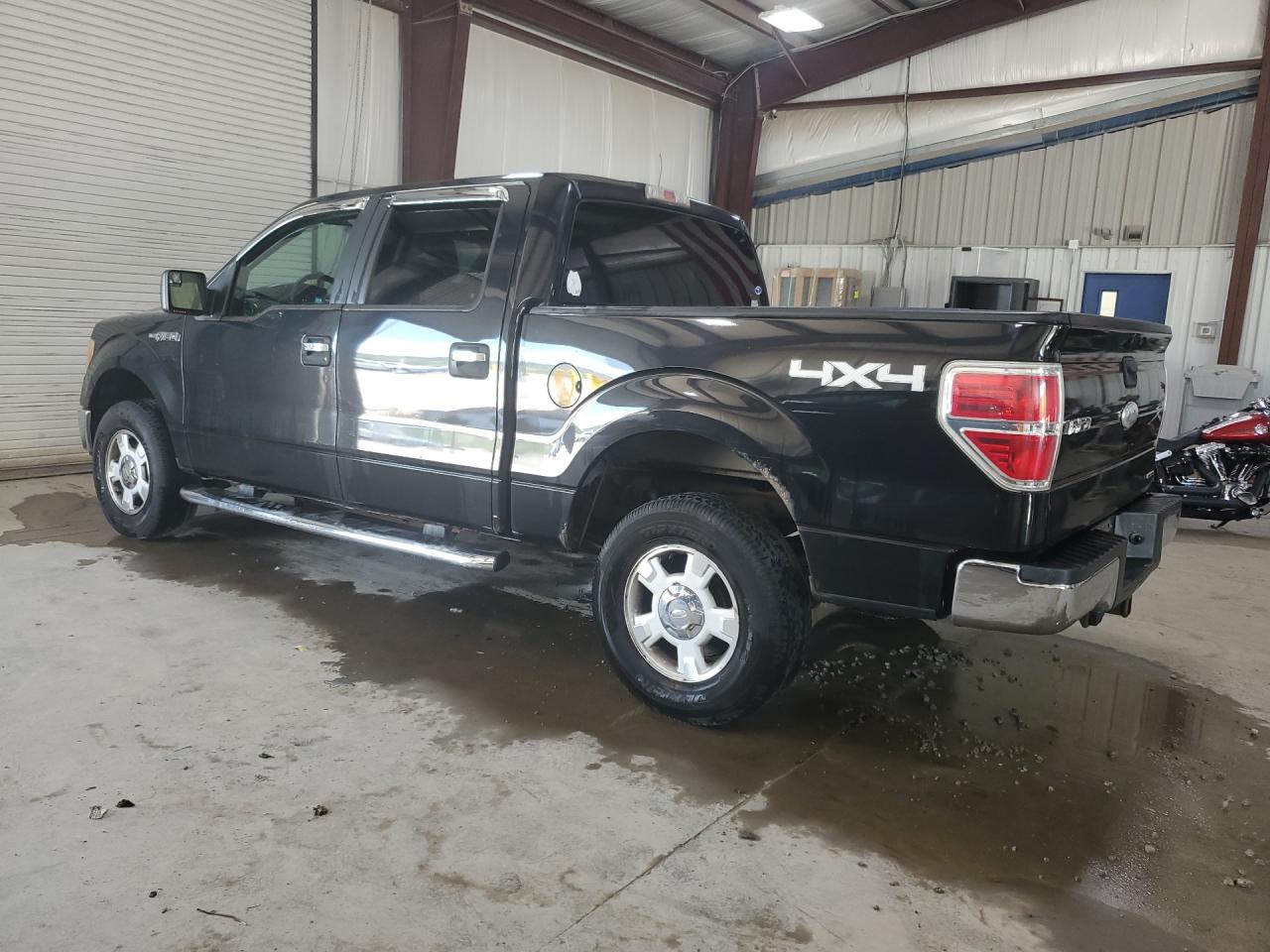 2012 Ford F150 Supercrew Black vin: 1FTFW1EF3CFA27920 Damage: Left Bed Side, Rust, 7 To 8 Inches