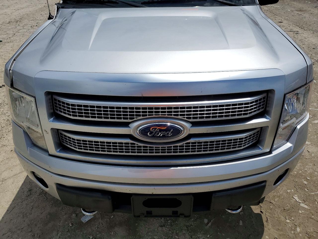 2012 Ford F150 Supercrew Silver vin: 1FTFW1EF3CFA38352