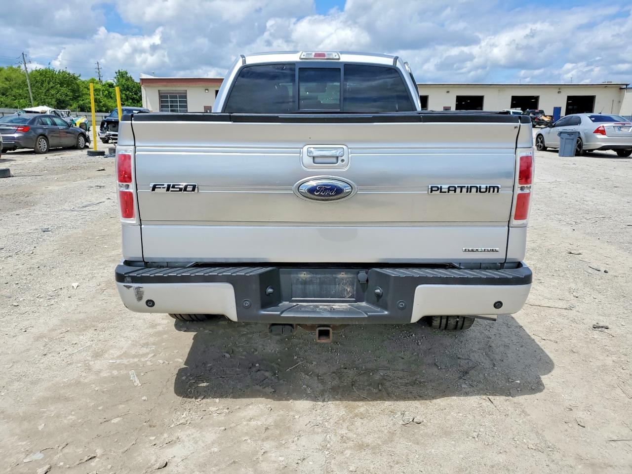 2012 Ford F150 Supercrew Silver vin: 1FTFW1EF3CFA38352