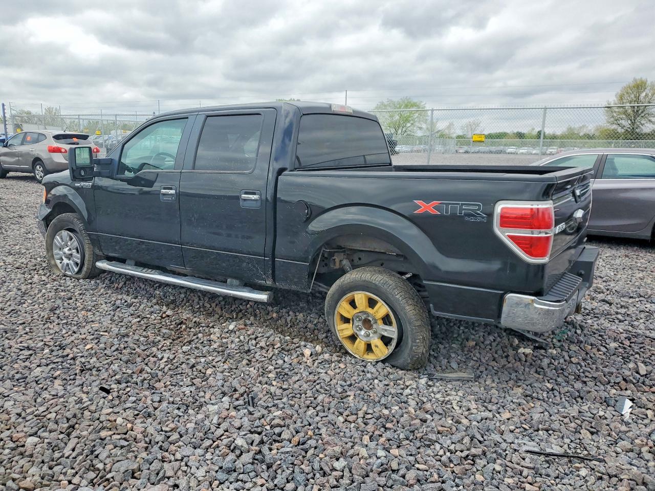 2012 Ford F150 Supercrew Черный vin: 1FTFW1EF3CFA62506