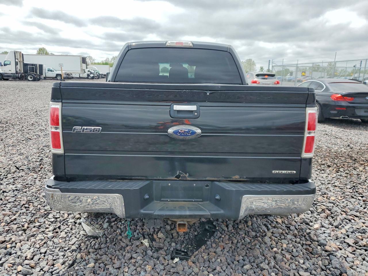 2012 Ford F150 Supercrew Черный vin: 1FTFW1EF3CFA62506