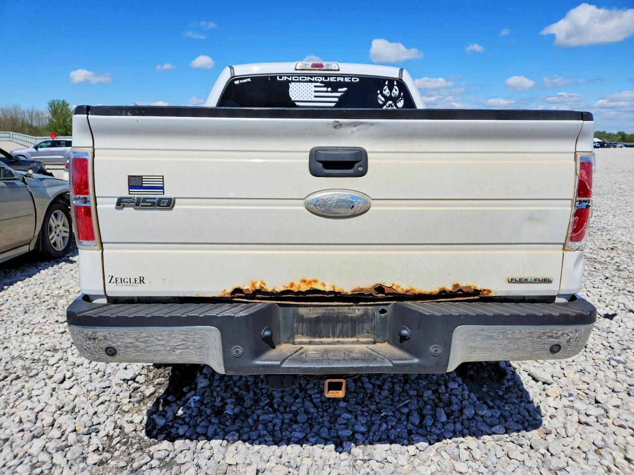 2012 Ford F150 Supercrew White vin: 1FTFW1EF3CFB48186
