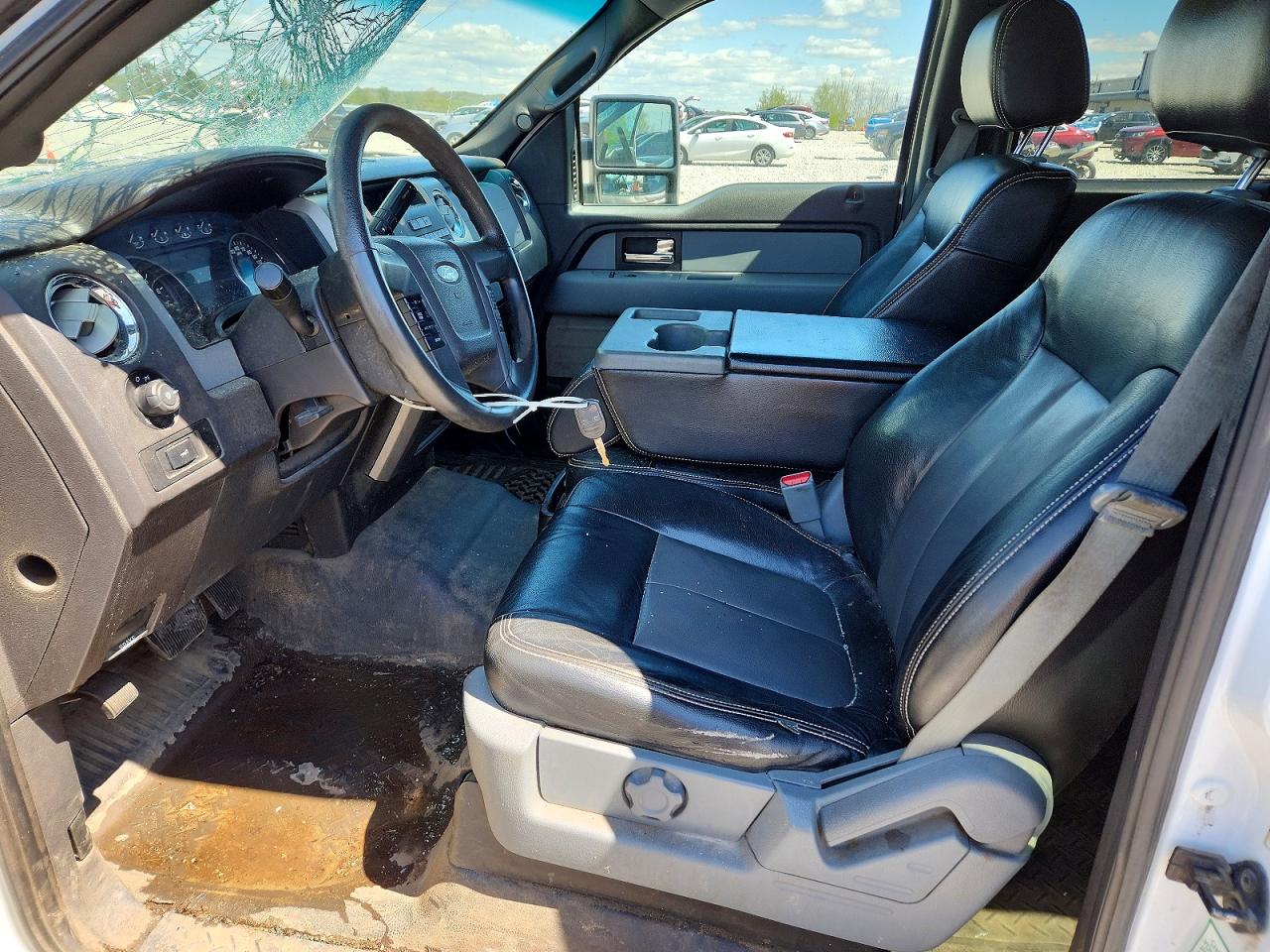 2012 Ford F150 Supercrew White vin: 1FTFW1EF3CFB48186