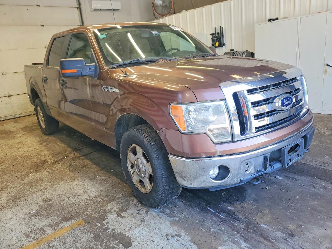 2012 Ford F150 Supercrew Brown vin: 1FTFW1EF3CFB75064