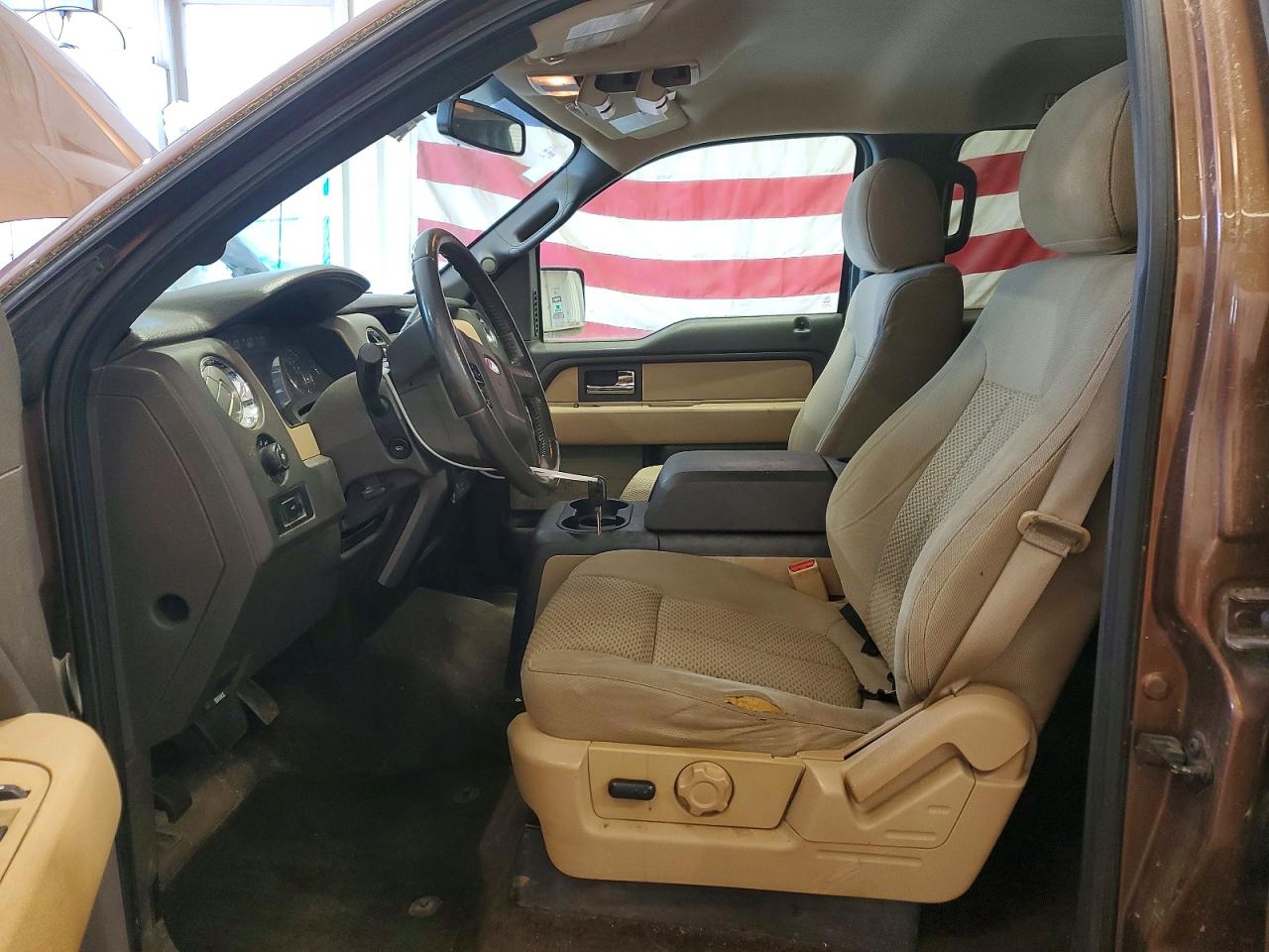 2012 Ford F150 Supercrew Brown vin: 1FTFW1EF3CFB75064