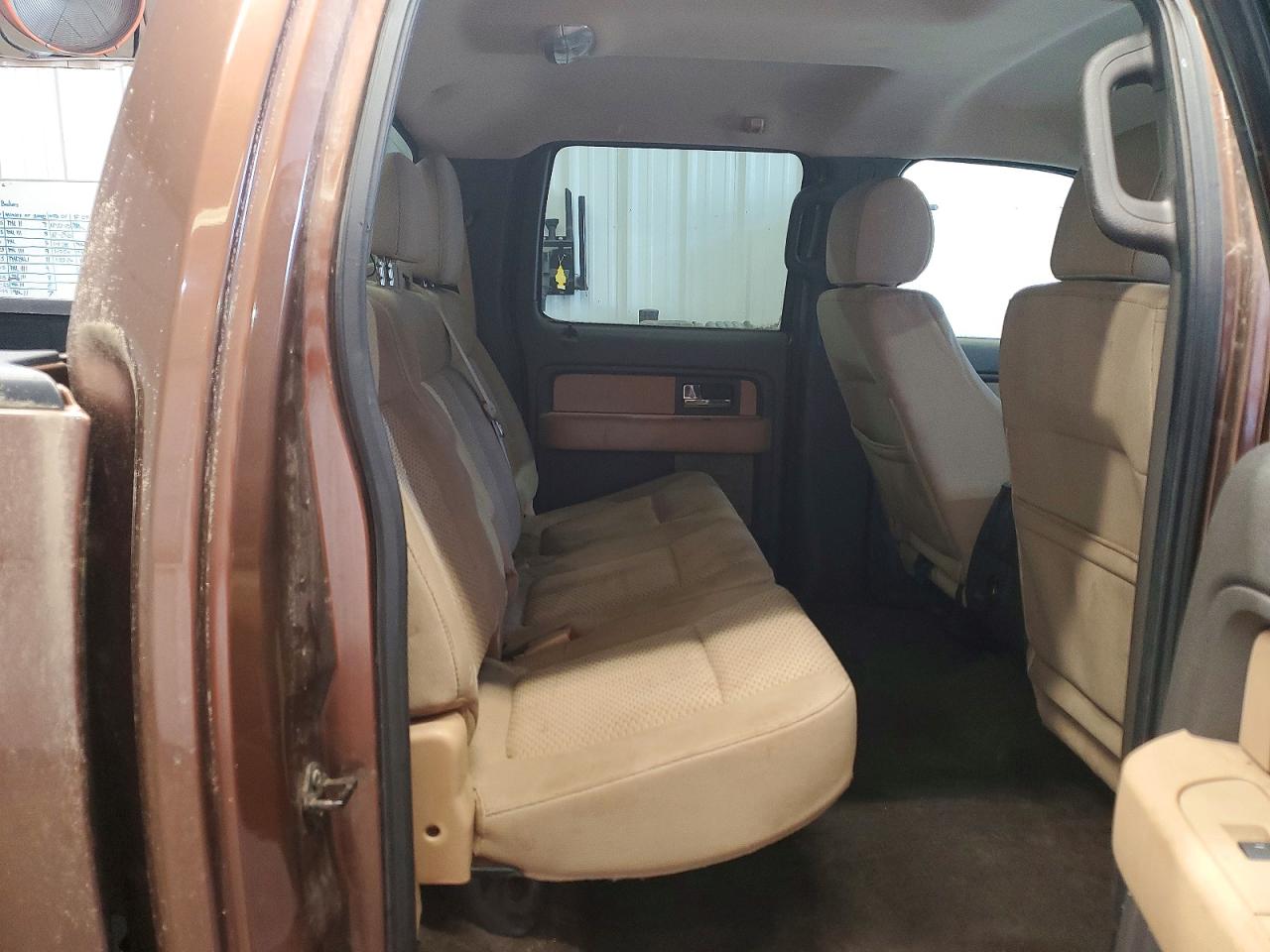 2012 Ford F150 Supercrew Brown vin: 1FTFW1EF3CFB75064