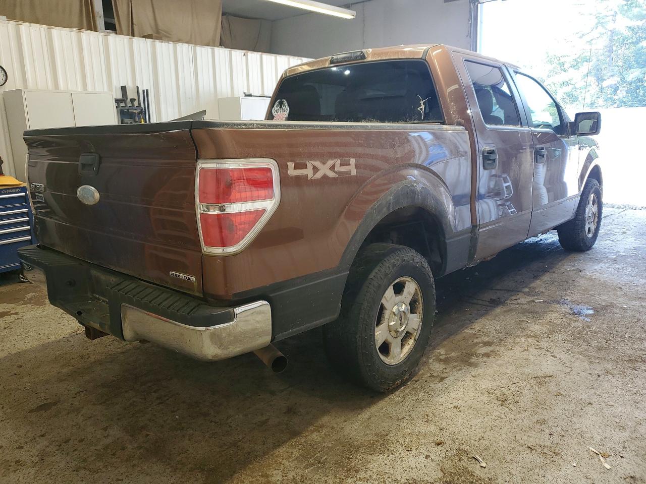 2012 Ford F150 Supercrew Brown vin: 1FTFW1EF3CFB75064