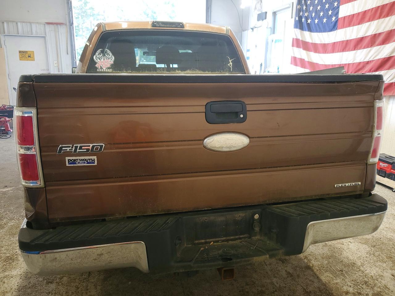 2012 Ford F150 Supercrew Brown vin: 1FTFW1EF3CFB75064