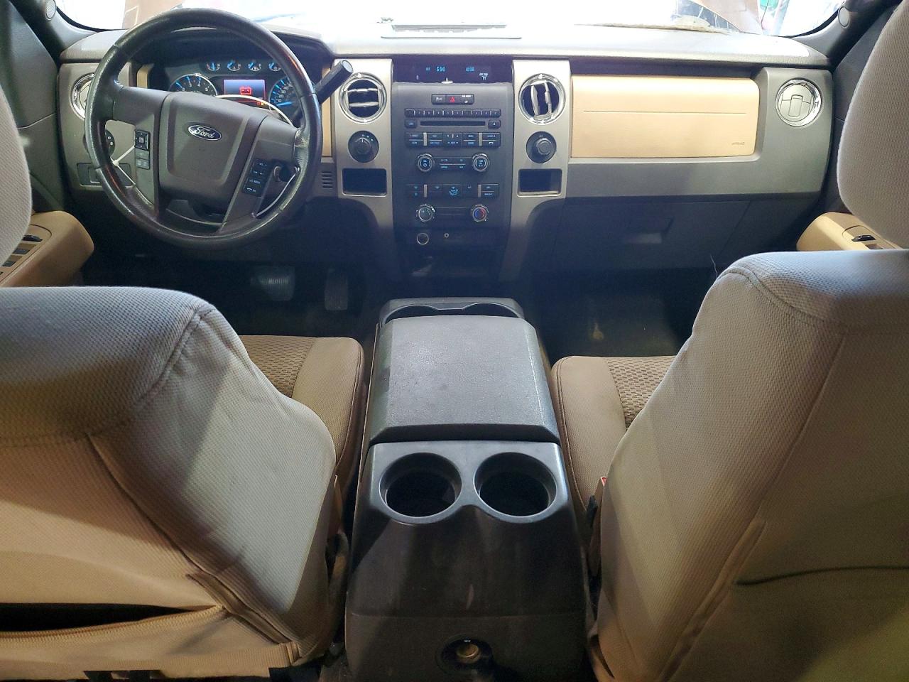2012 Ford F150 Supercrew Brown vin: 1FTFW1EF3CFB75064