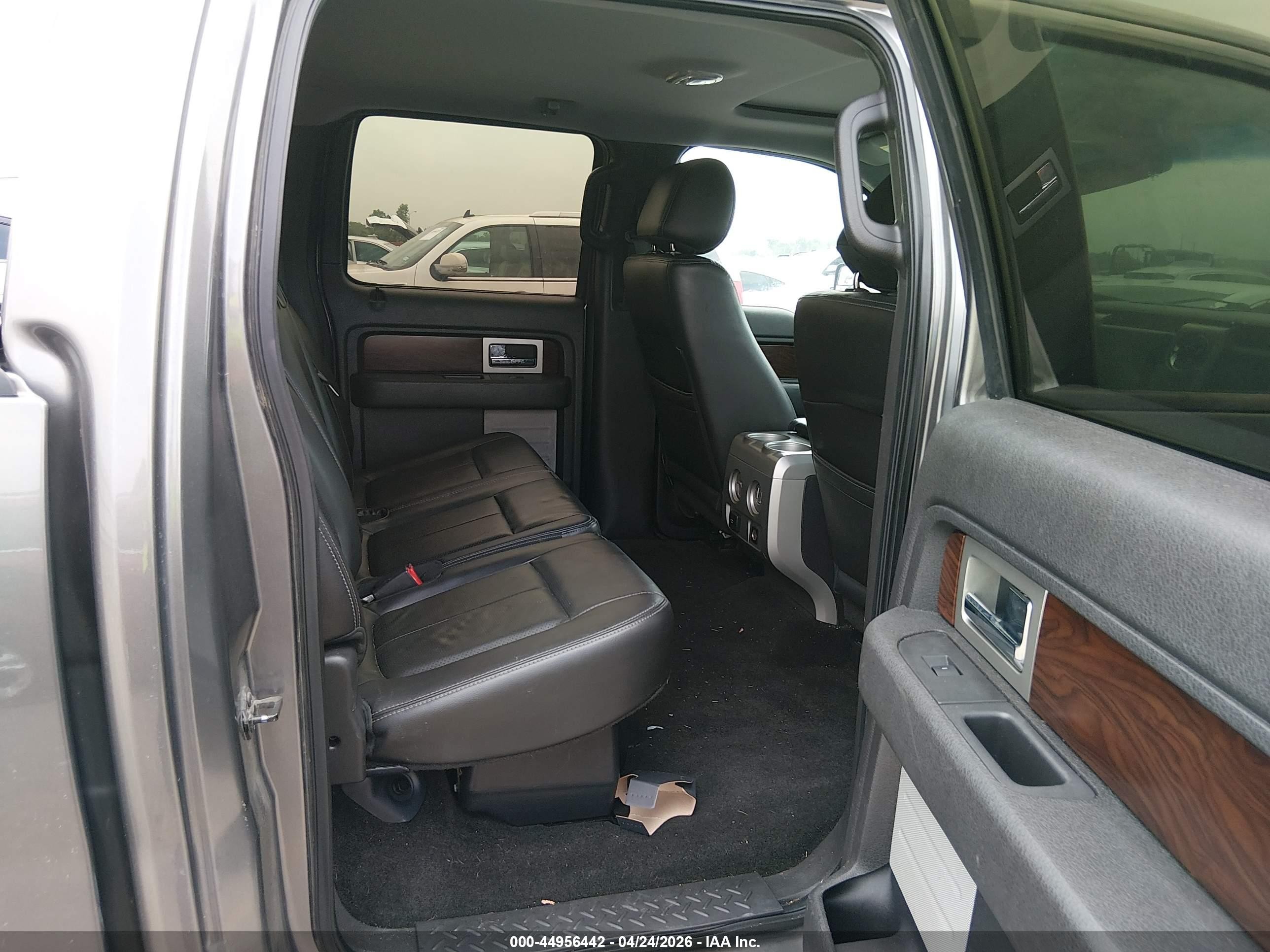 2012 Ford F-150 Lariat Gray vin: 1FTFW1EF3CFB83276