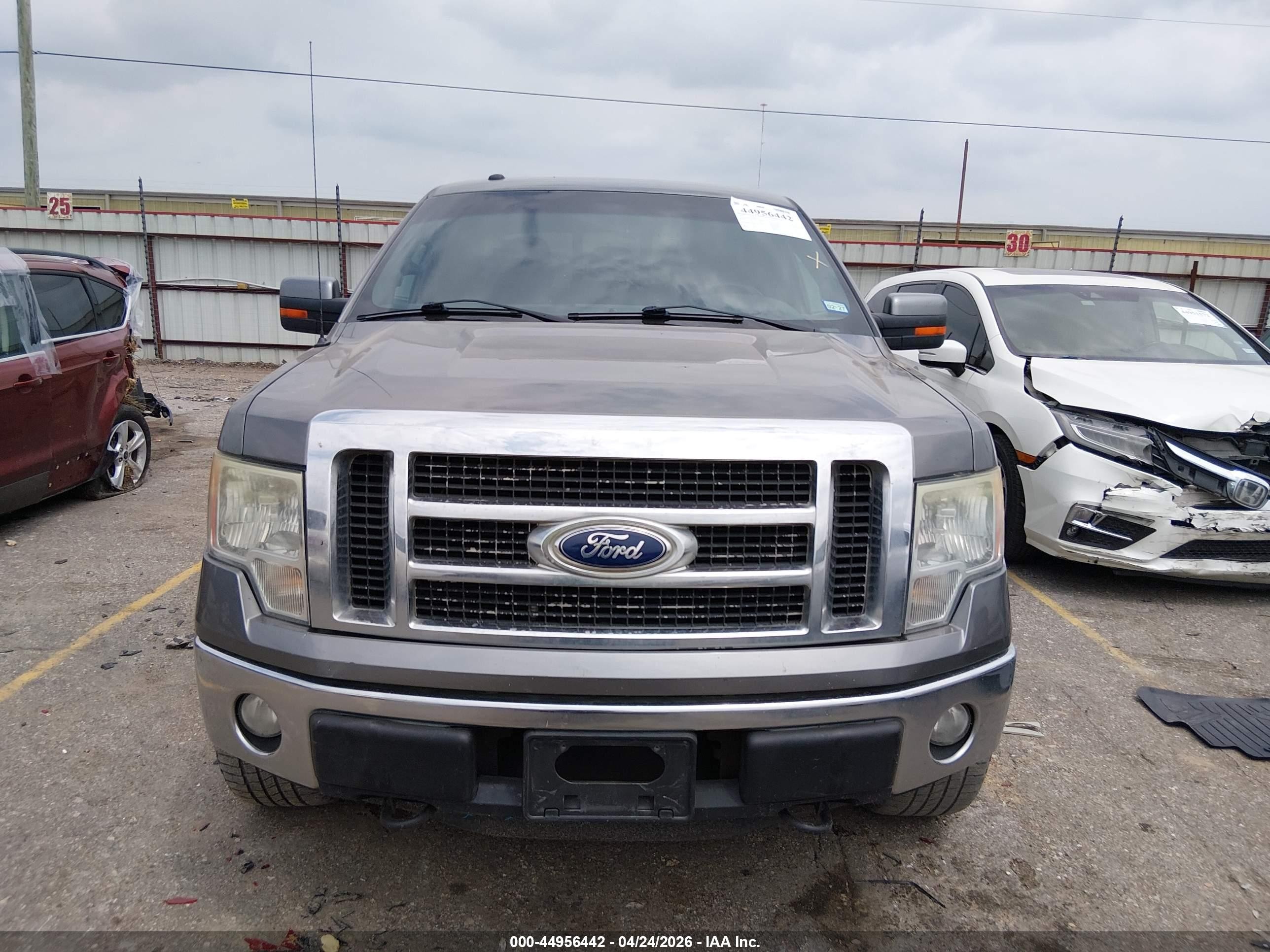 2012 Ford F-150 Lariat Gray vin: 1FTFW1EF3CFB83276