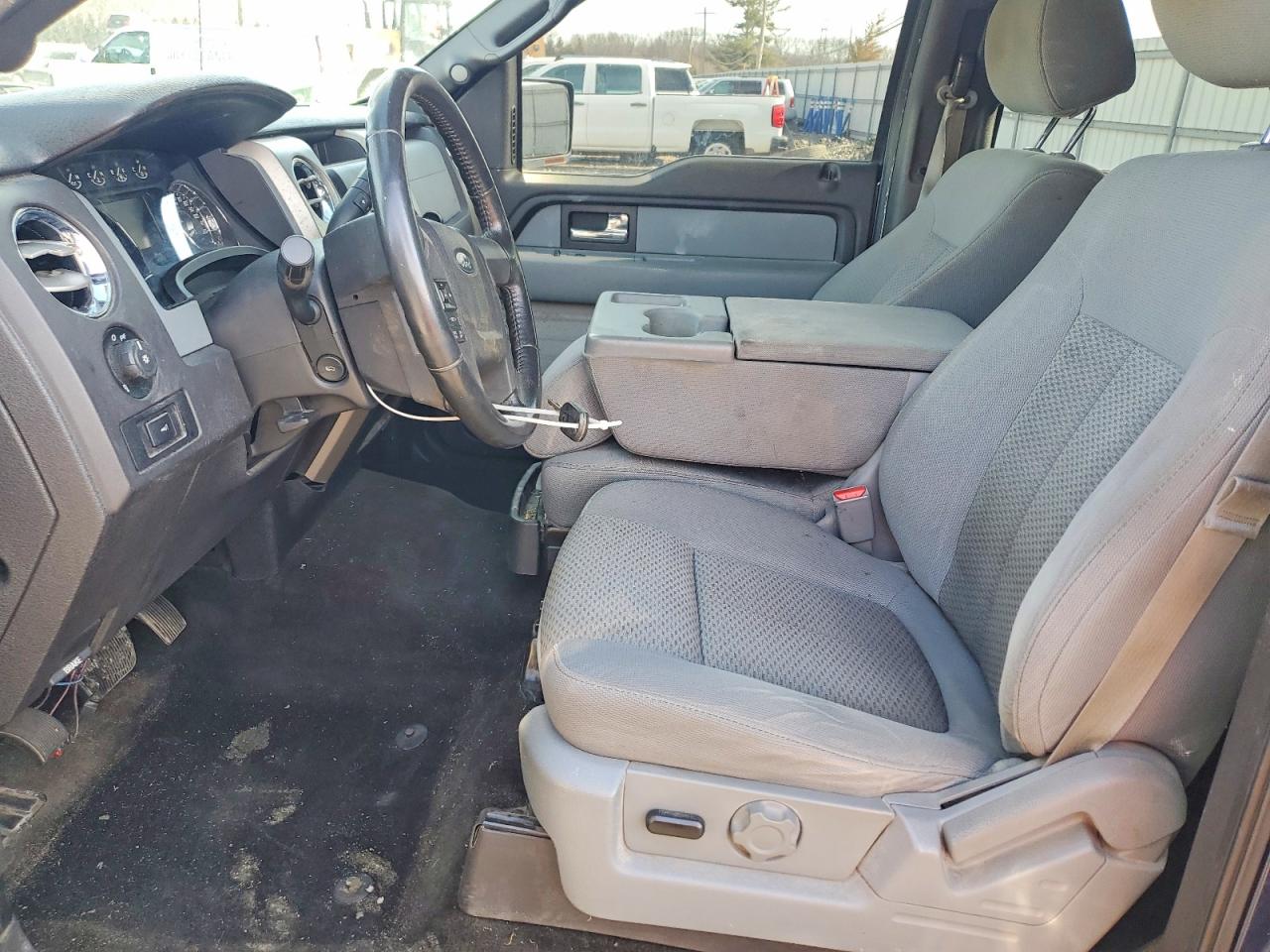 2012 Ford F150 Supercrew Blue vin: 1FTFW1EF3CFC15398