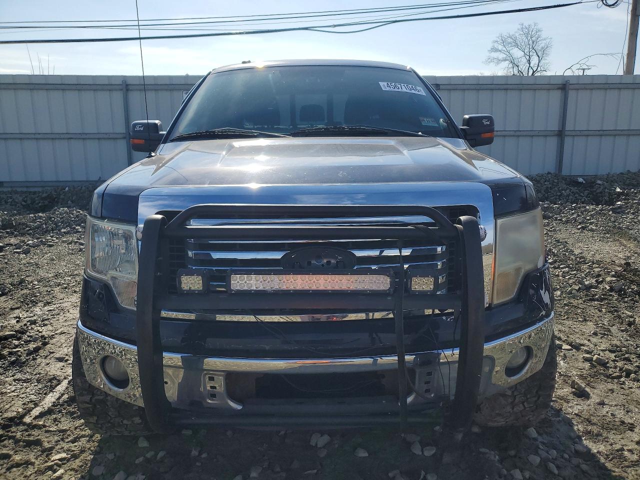 2012 Ford F150 Supercrew Blue vin: 1FTFW1EF3CFC15398