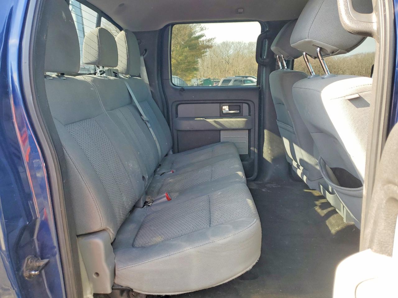 2012 Ford F150 Supercrew Blue vin: 1FTFW1EF3CFC15398