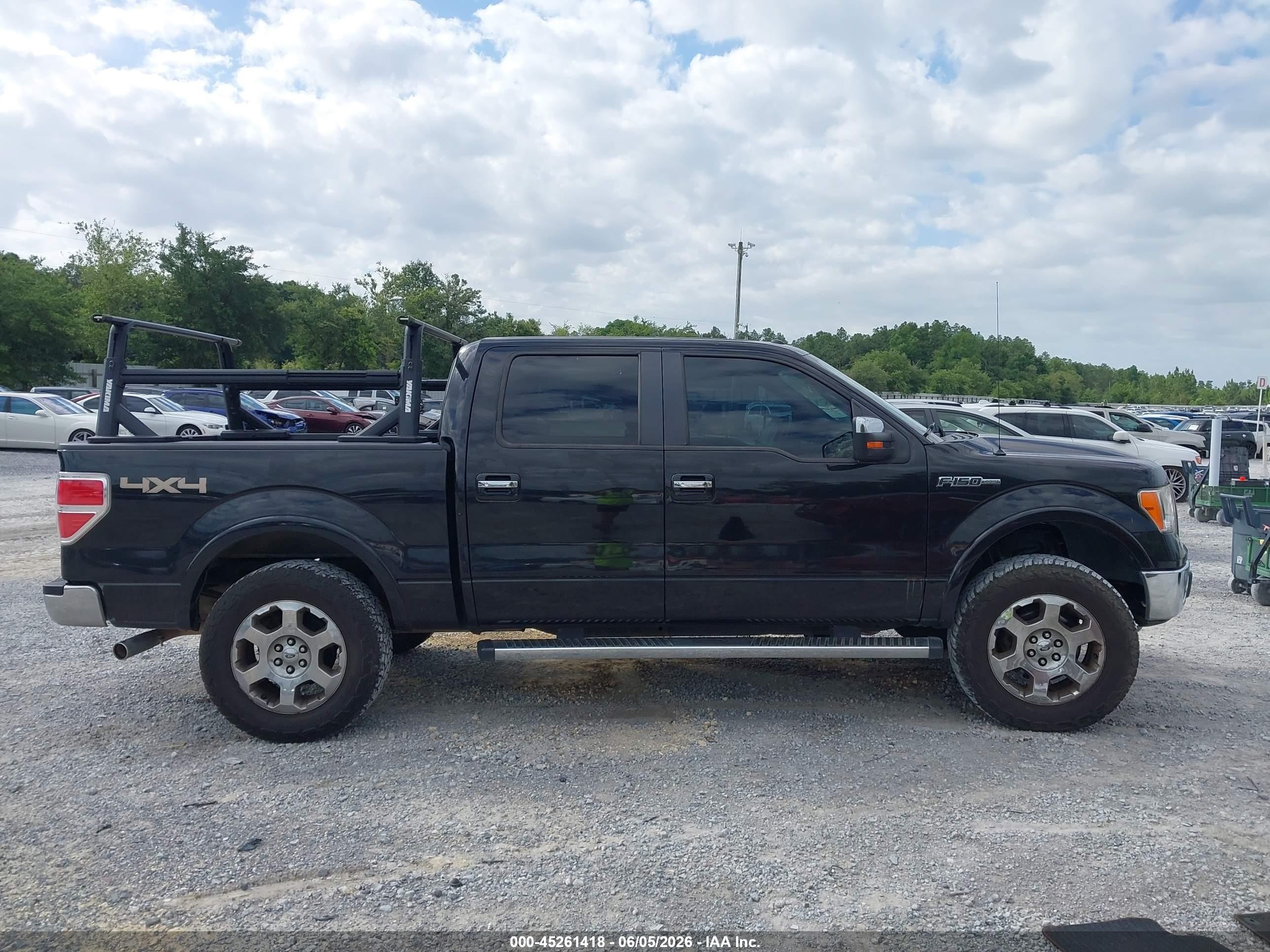 2012 Ford F-150 Lariat Черный vin: 1FTFW1EF3CFC32363