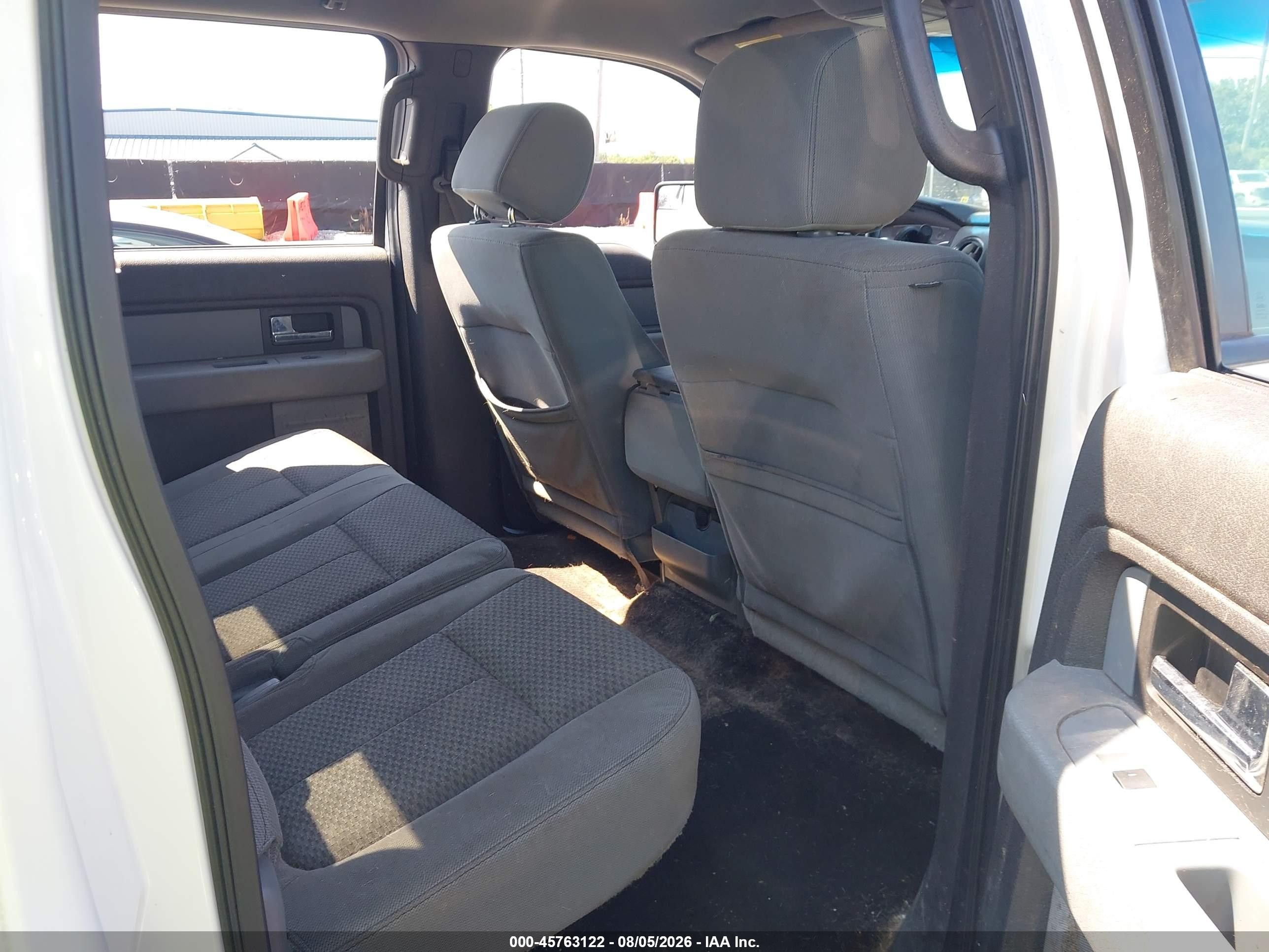 2012 Ford F-150 Xlt White vin: 1FTFW1EF3CFC32993