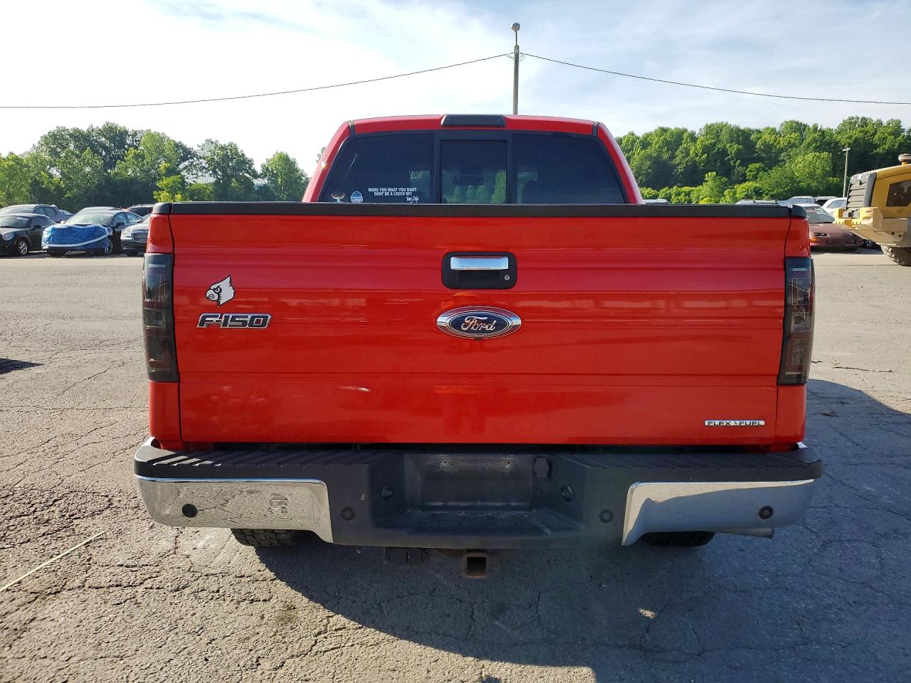 2012 Ford F150 Supercrew Red vin: 1FTFW1EF3CFC92188