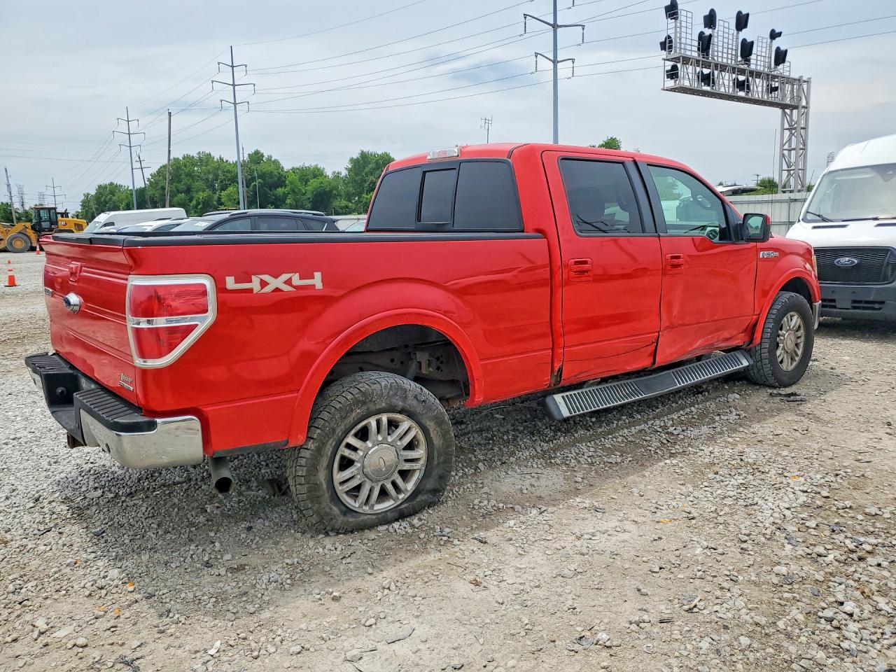 2012 Ford F150 Red vin: 1FTFW1EF3CFD04937
