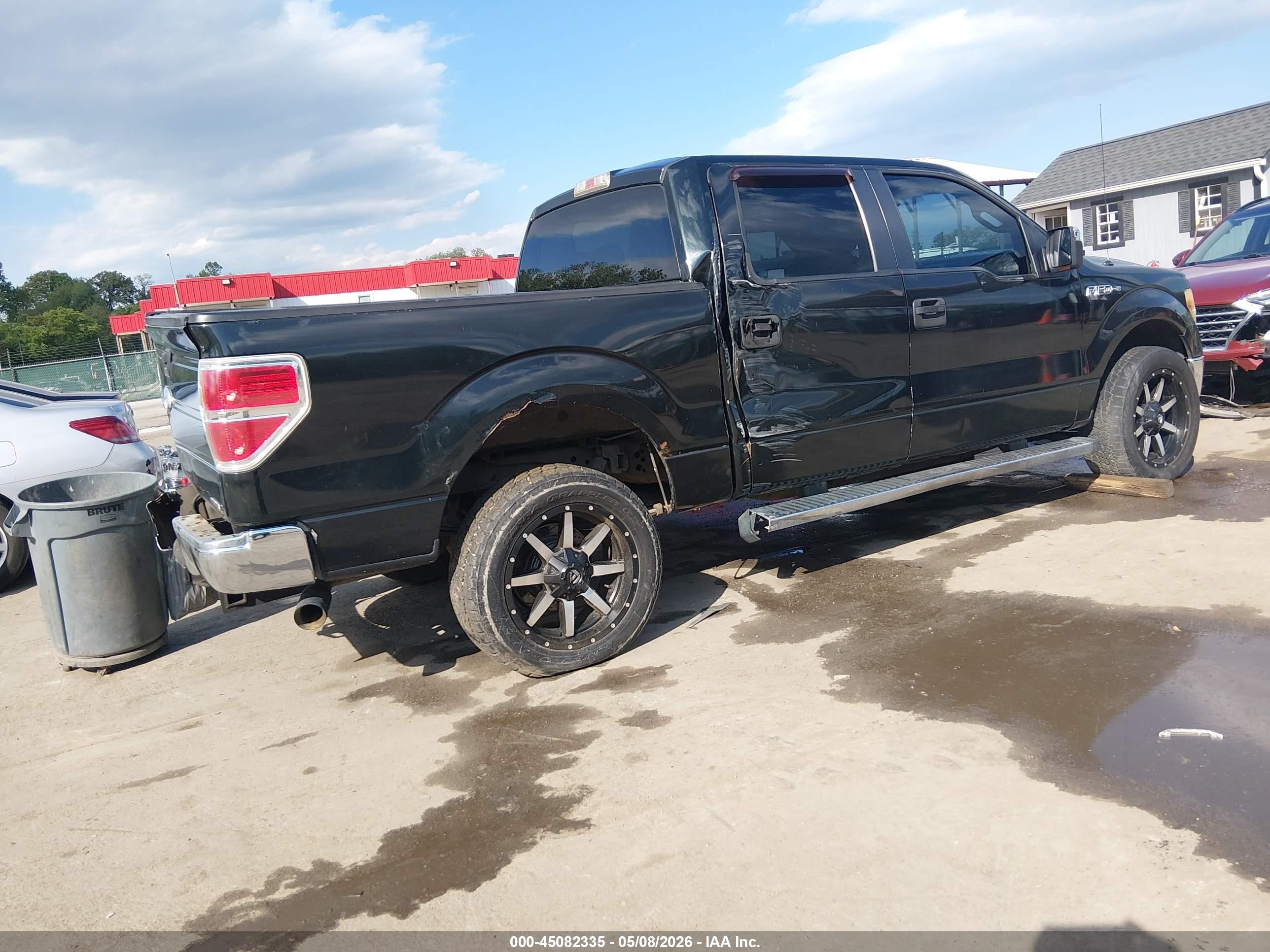 2012 Ford F-150 Xlt Black vin: 1FTFW1EF3CKD17291