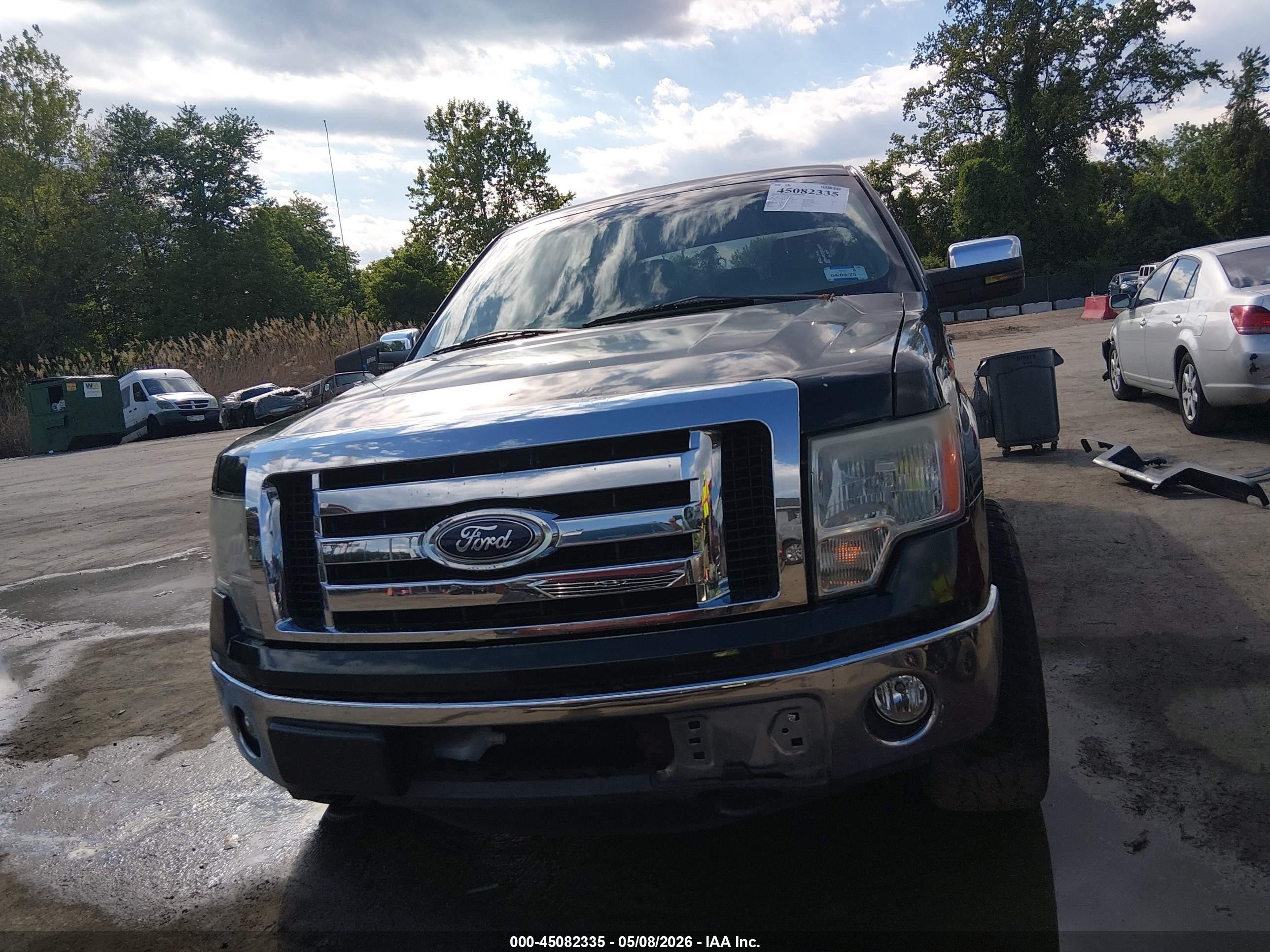 2012 Ford F-150 Xlt Black vin: 1FTFW1EF3CKD17291