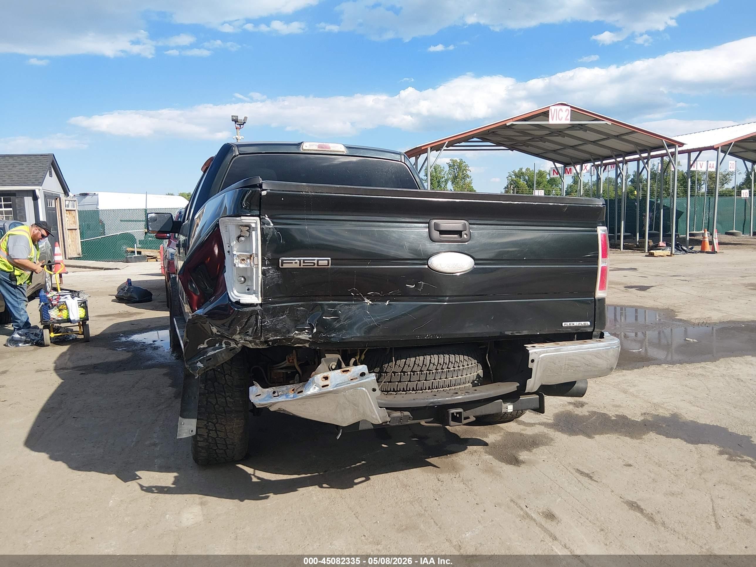 2012 Ford F-150 Xlt Black vin: 1FTFW1EF3CKD17291
