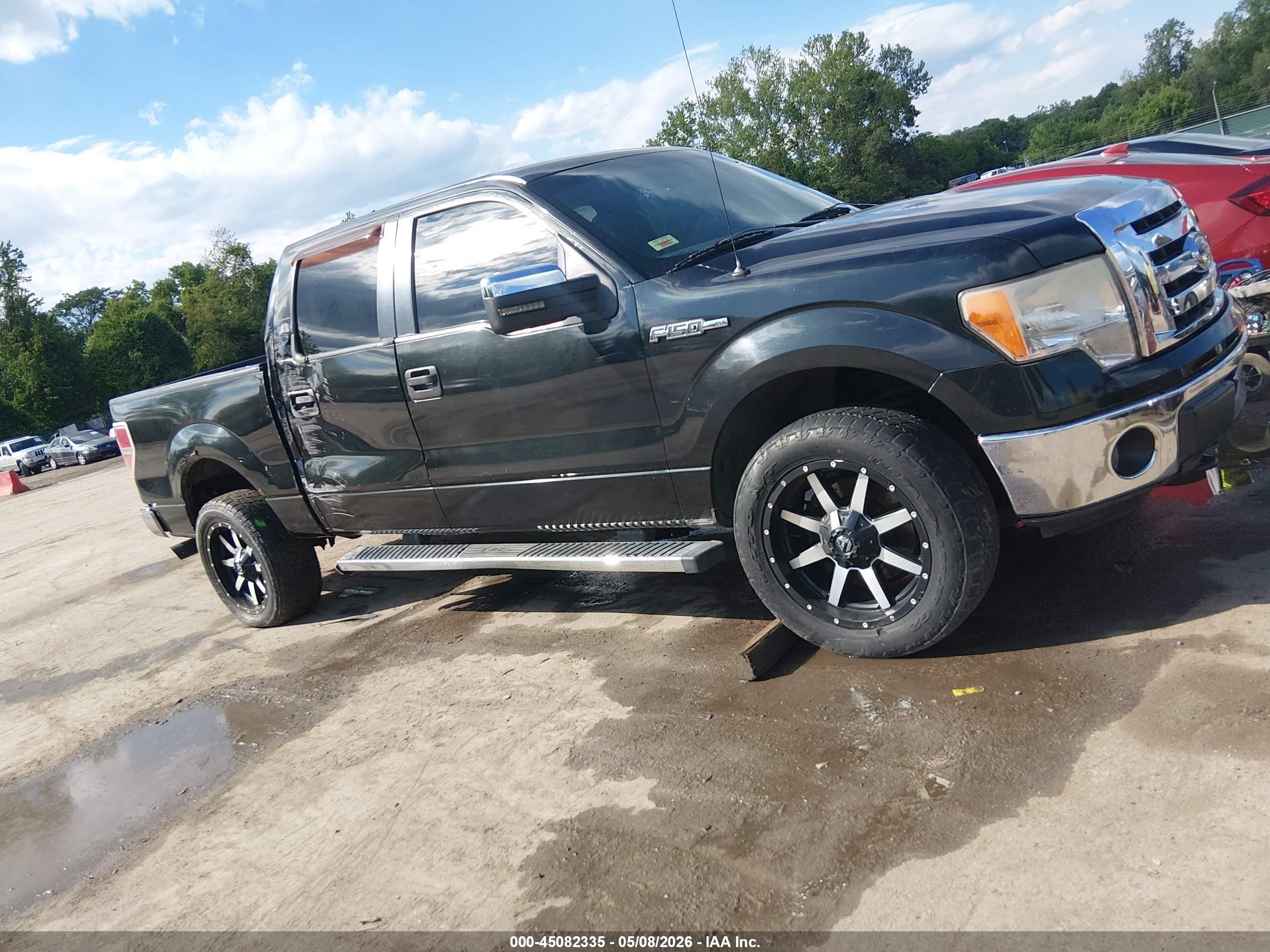 2012 Ford F-150 Xlt Black vin: 1FTFW1EF3CKD17291