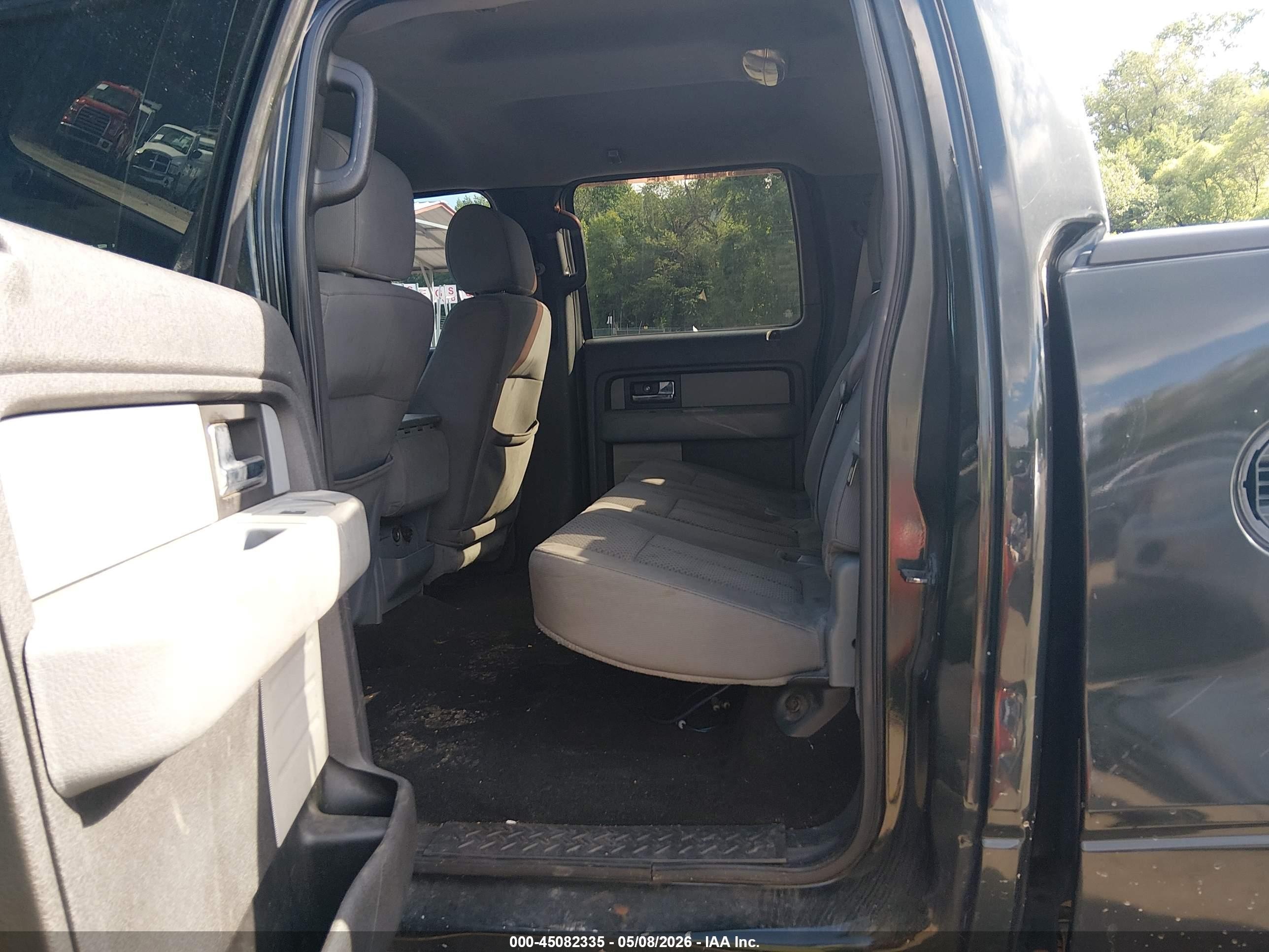 2012 Ford F-150 Xlt Black vin: 1FTFW1EF3CKD17291