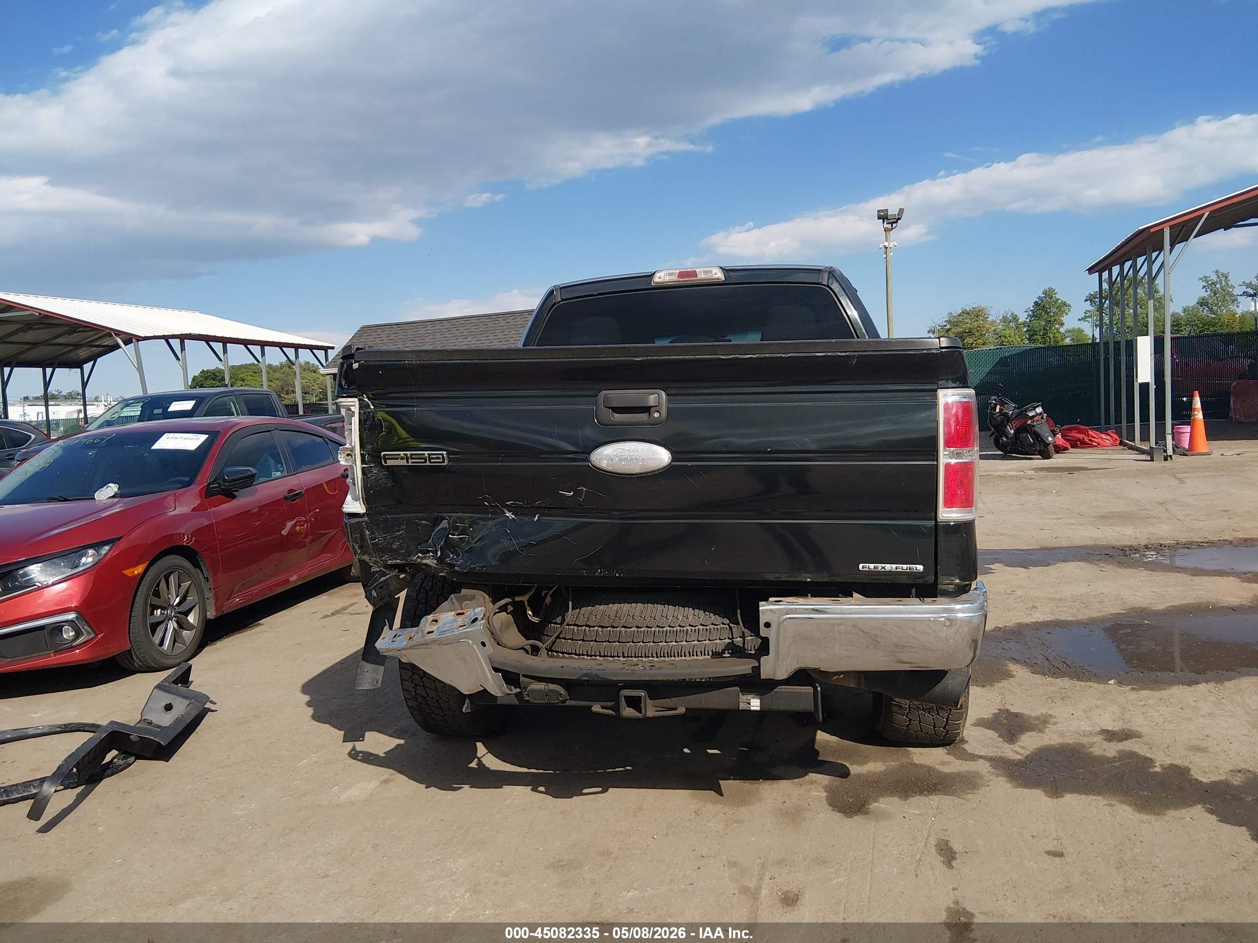 2012 Ford F-150 Xlt Black vin: 1FTFW1EF3CKD17291