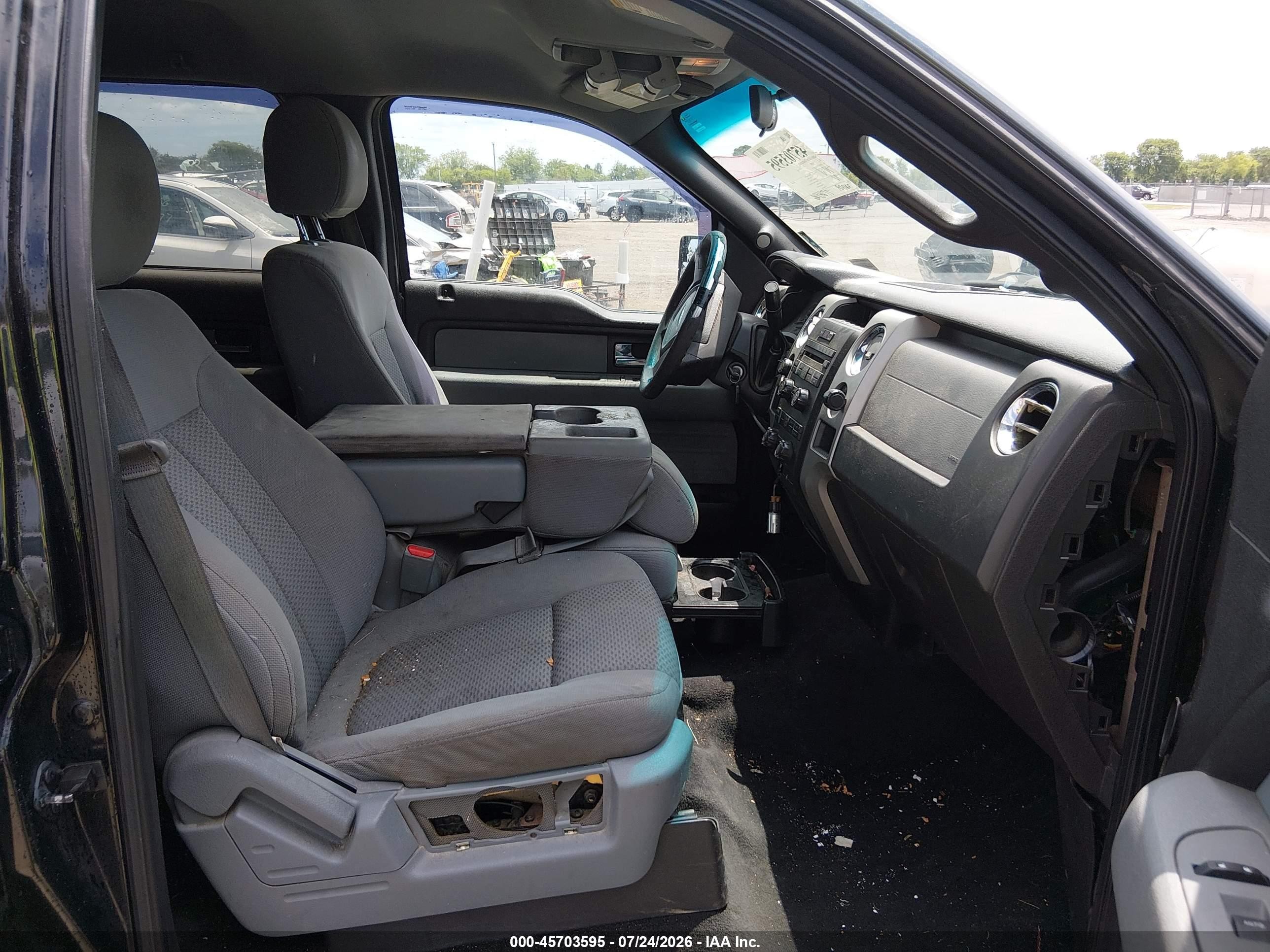 2012 Ford F-150 Xlt Black vin: 1FTFW1EF3CKD18070