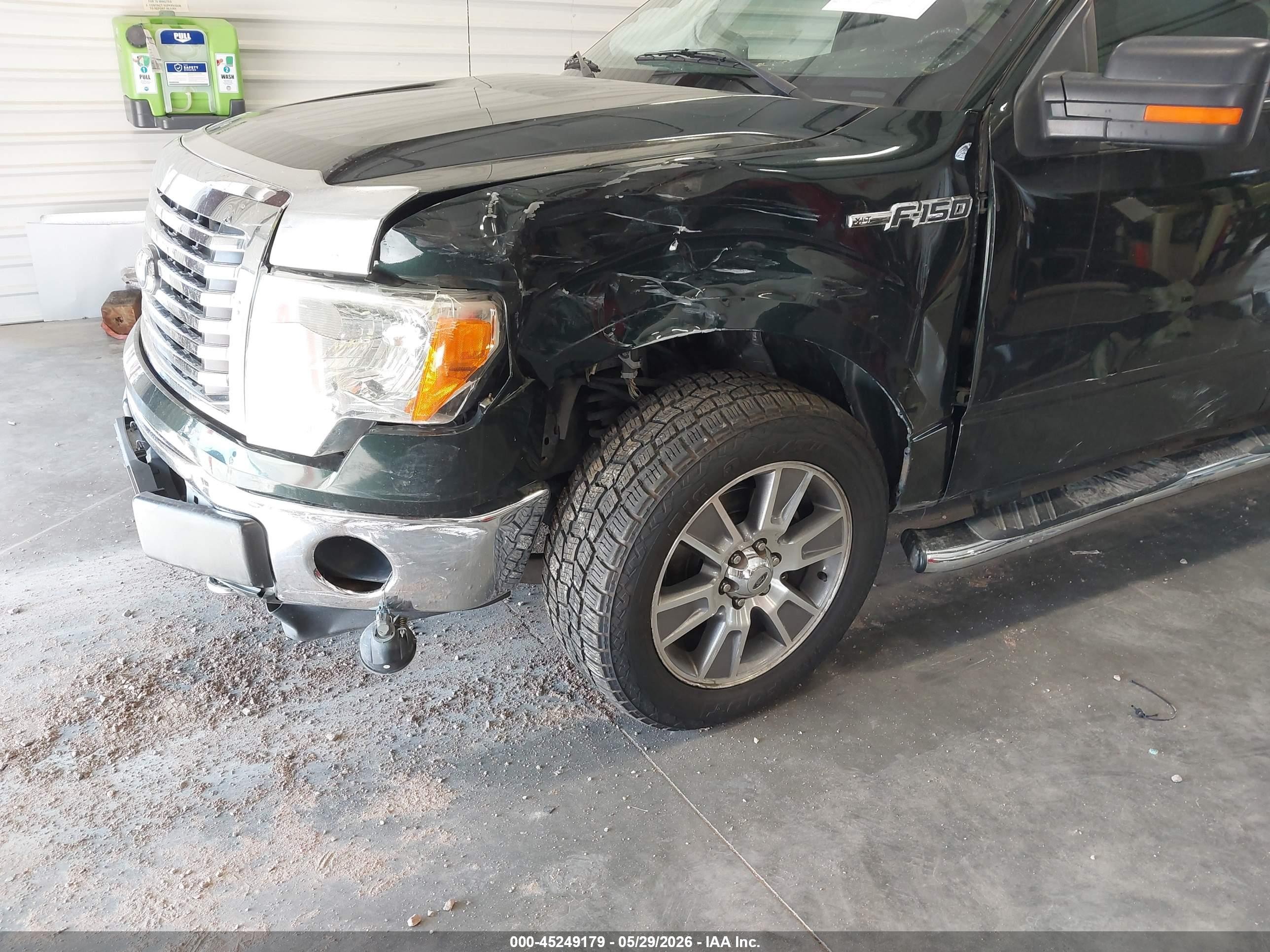 2012 Ford F-150 Xlt Черный vin: 1FTFW1EF3CKD27836